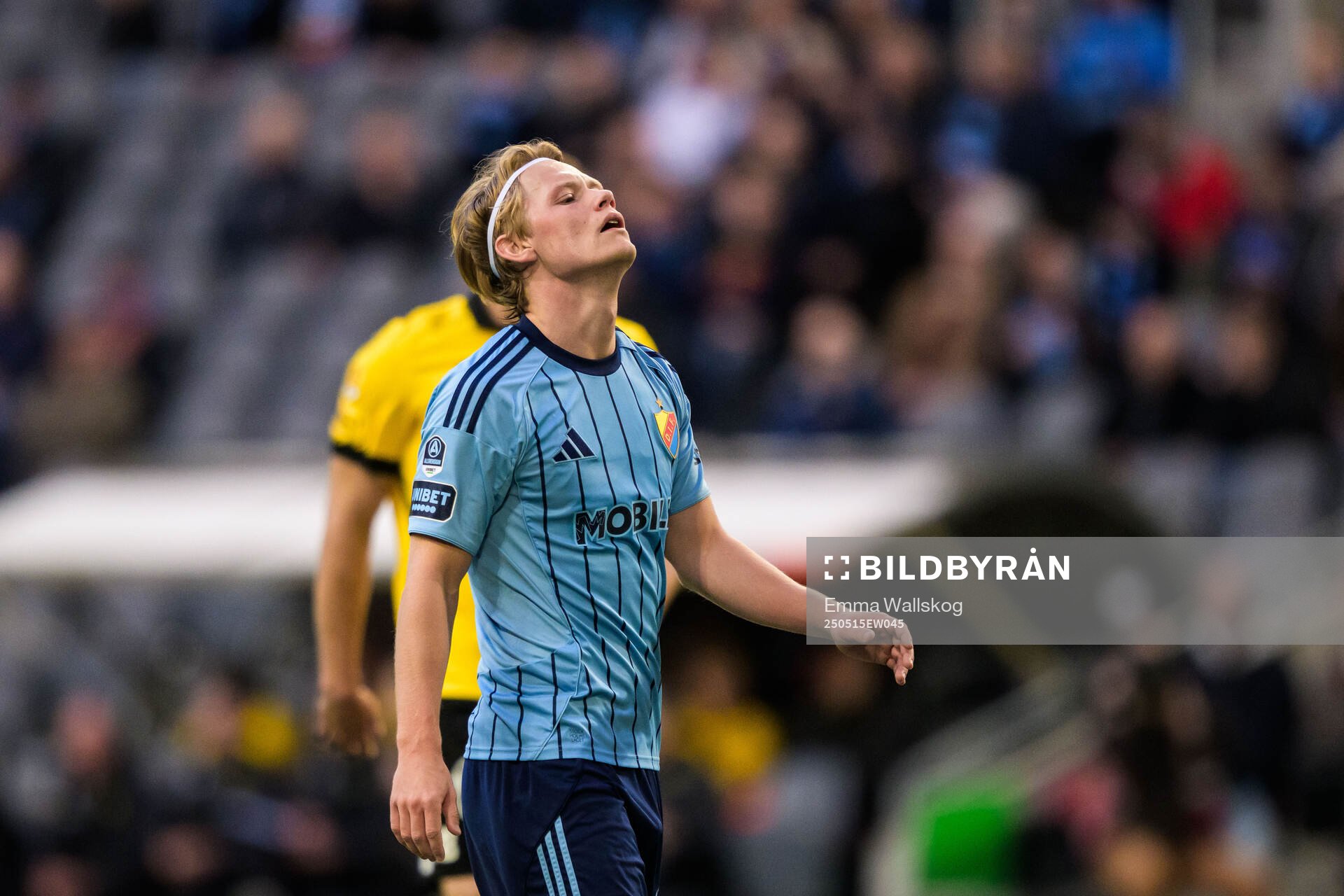 Djurgårdens Tobias Gulliksen deppar