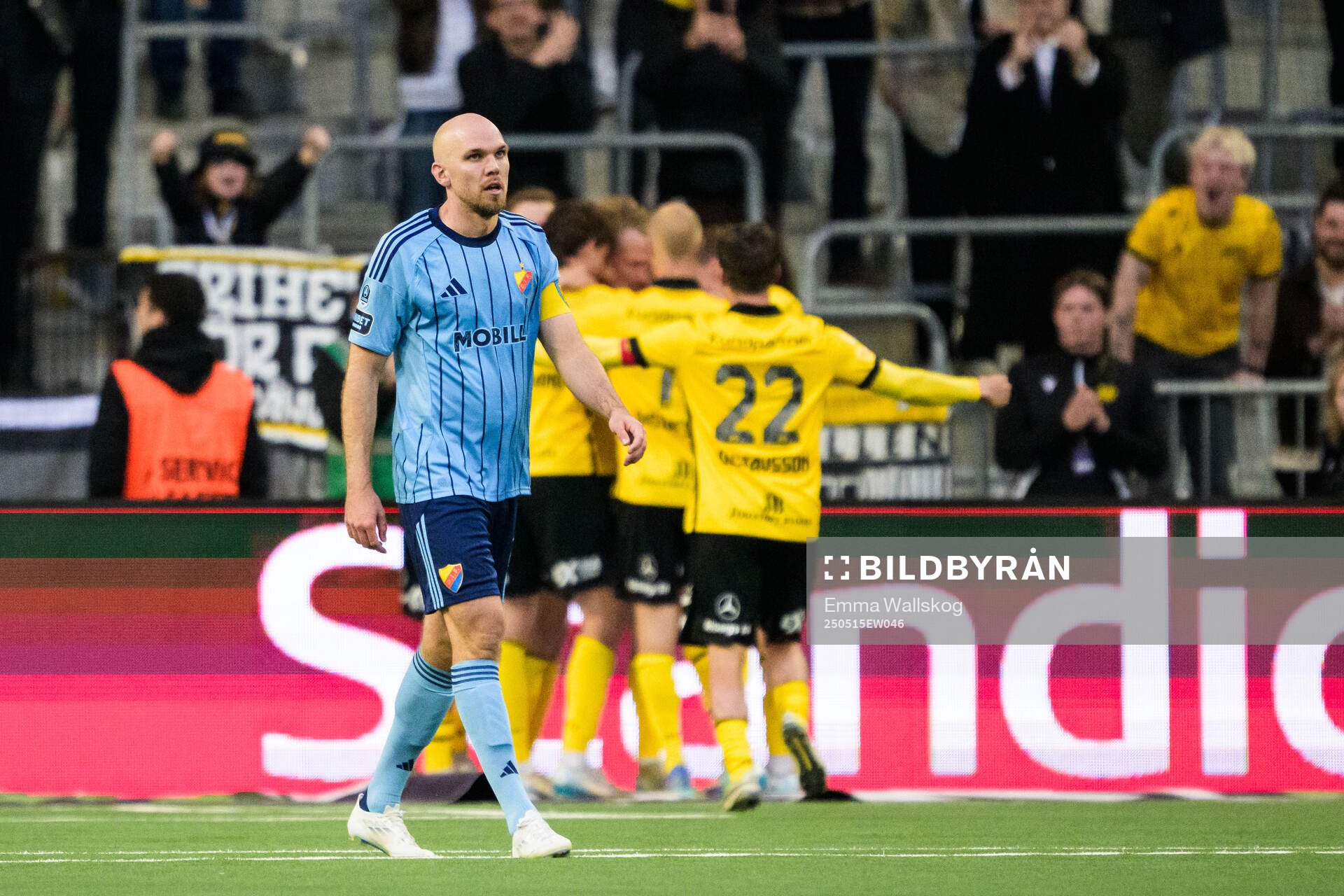 Djurgårdens Marcus Danielson deppar