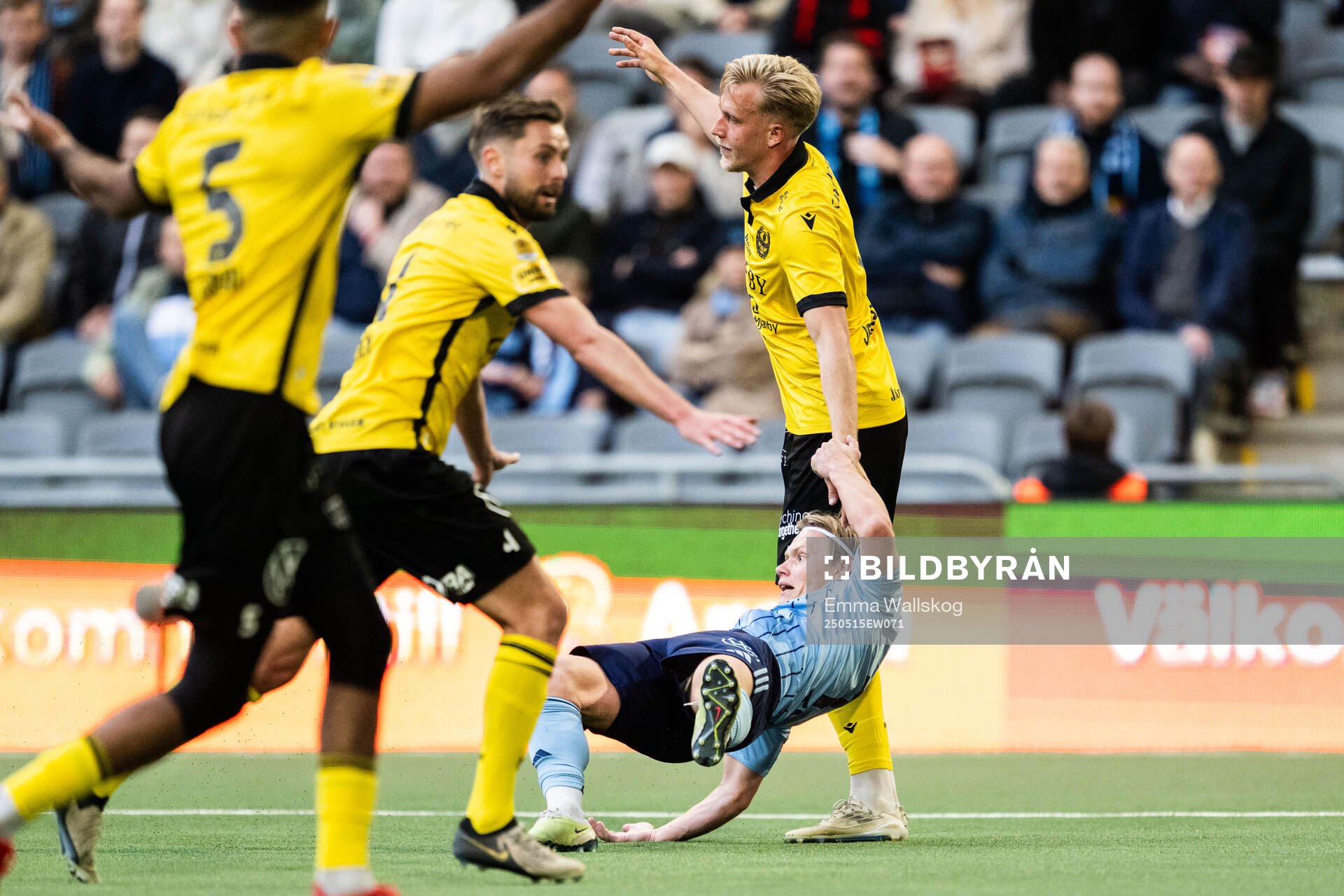 Mjällbys Herman Johansson och Djurgårdens Tobias Gulliksen