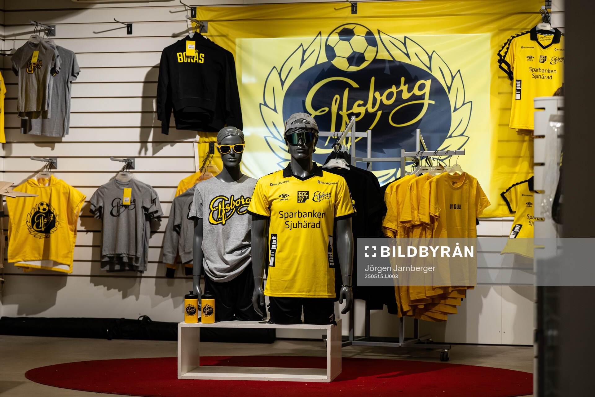 Souvenirshopen på Borås Arena