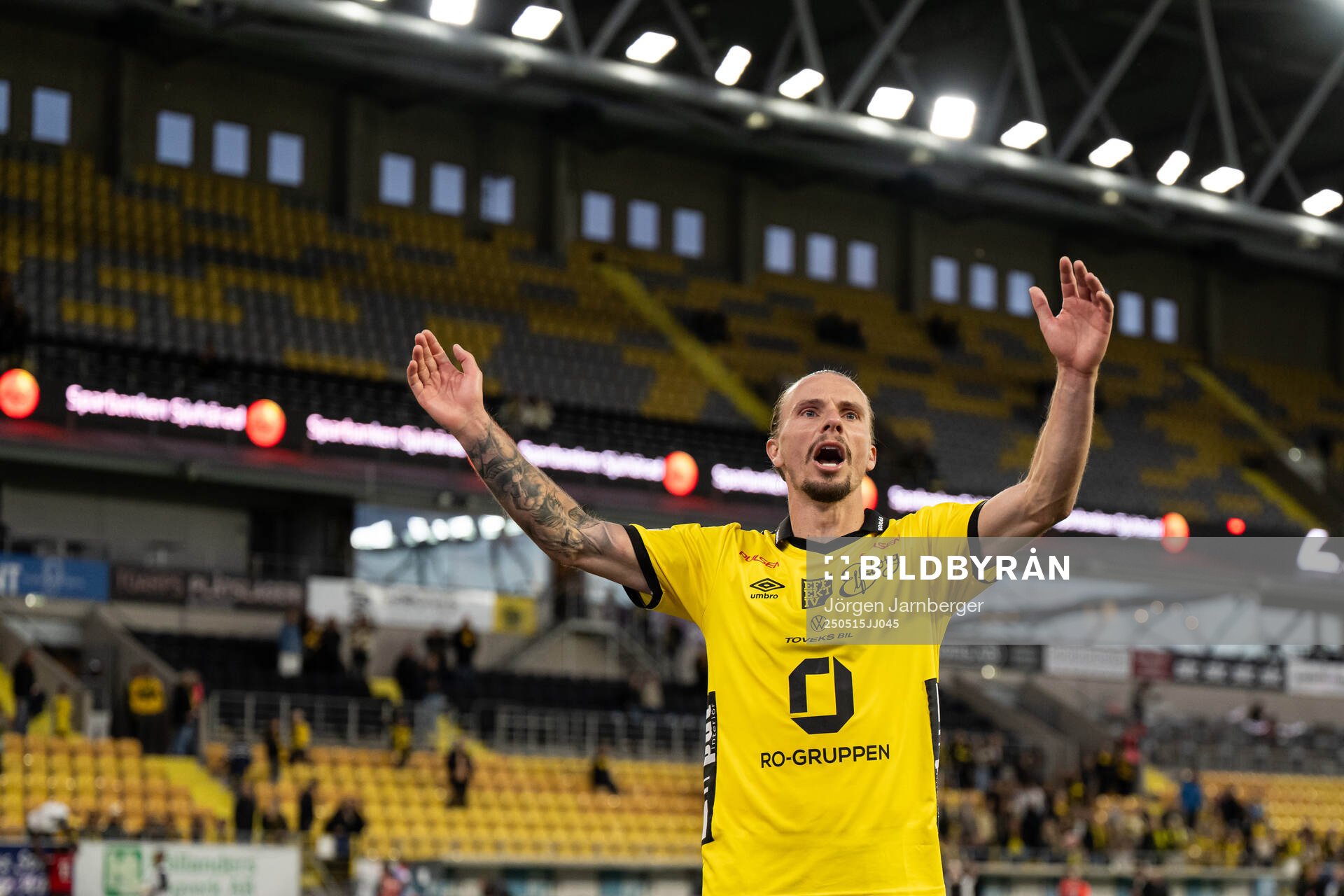 Elfsborgs Niklas Hult jublar