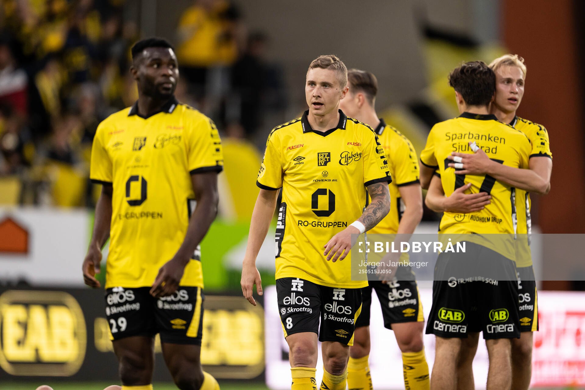 Elfsborgs Sebastian Holmen jublar