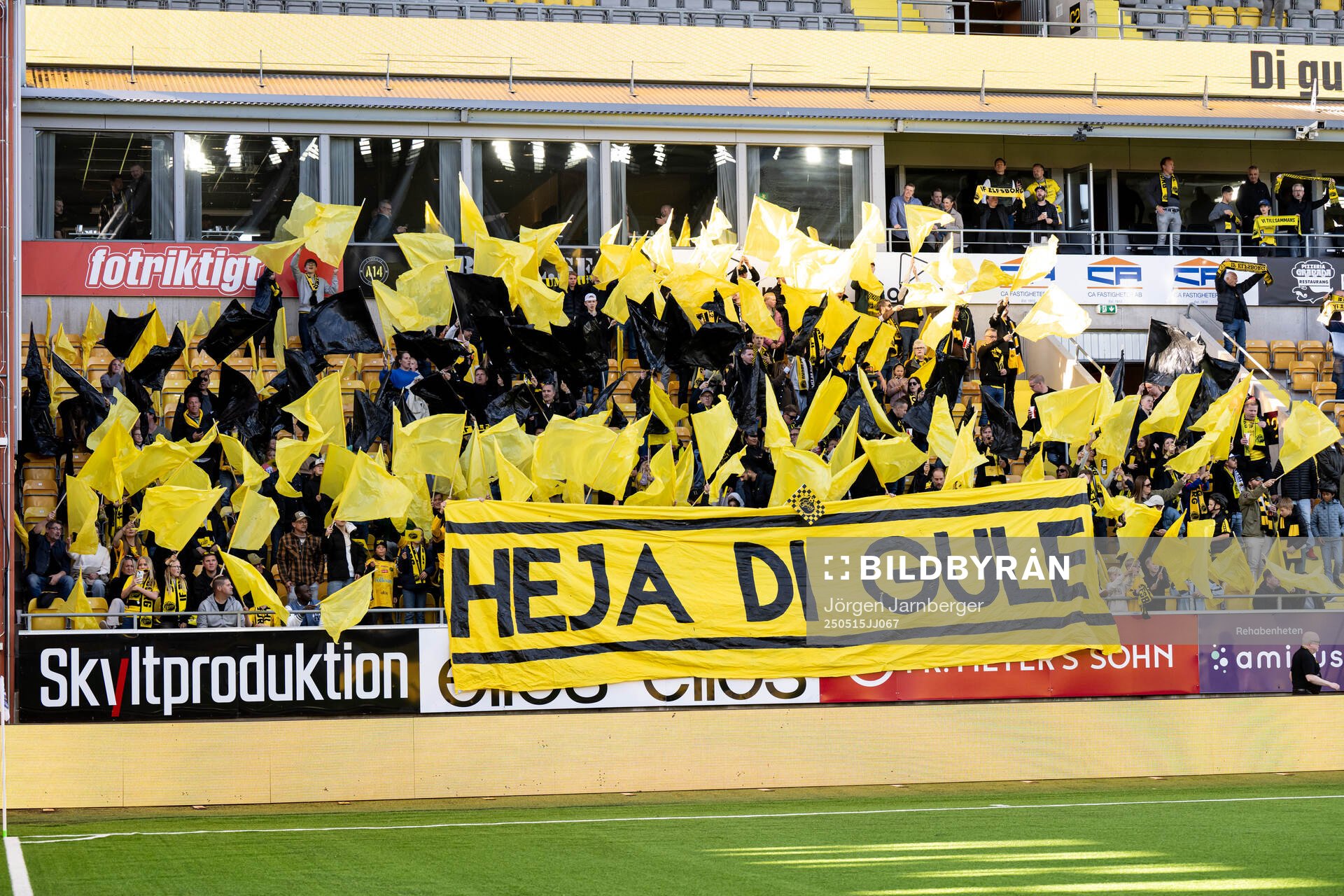 Tifo på familjeläktaren