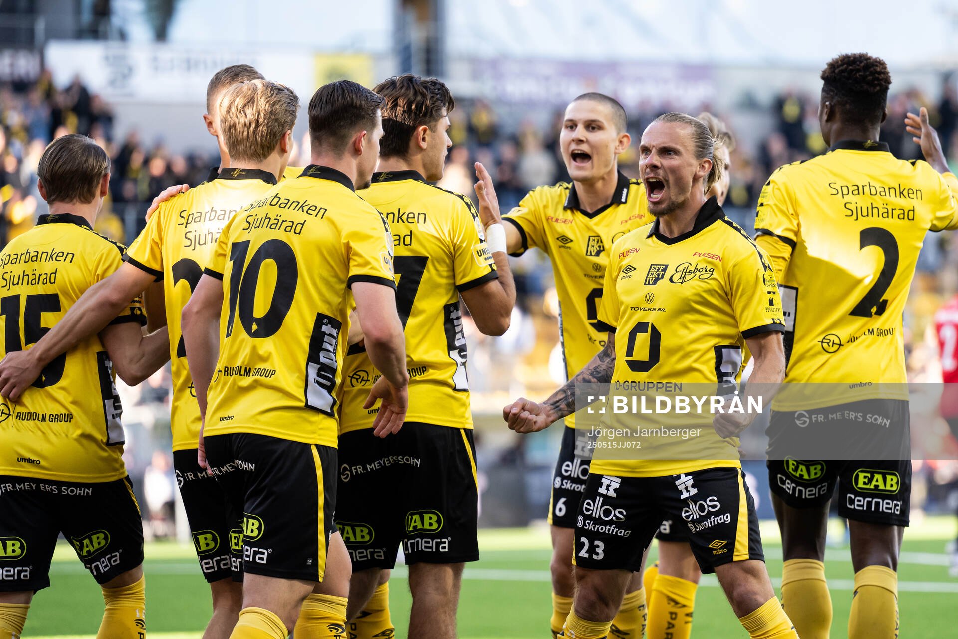 Elfsborgs Niklas Hult jublar