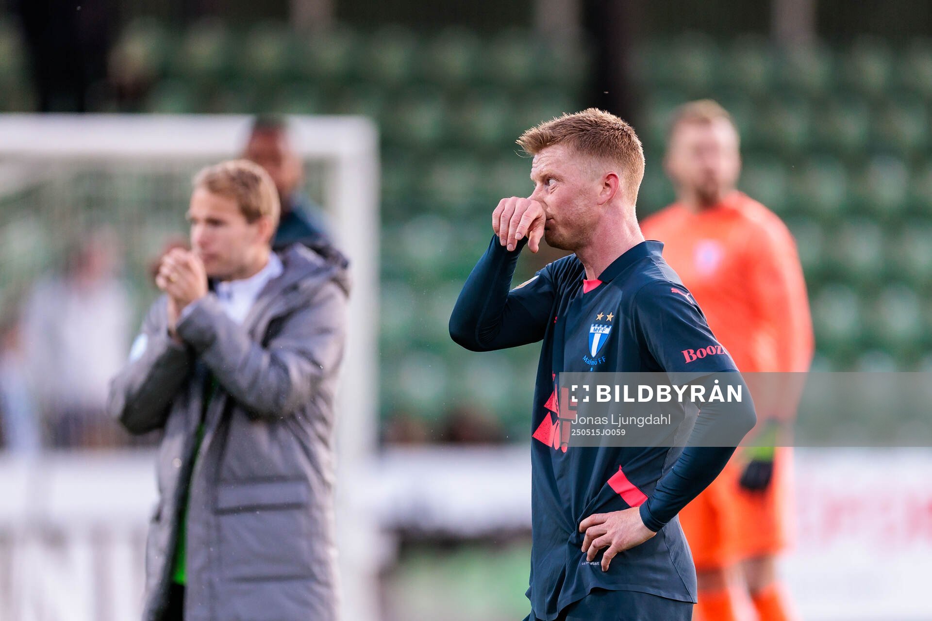 Malmö FFs Anders Christiansen deppar