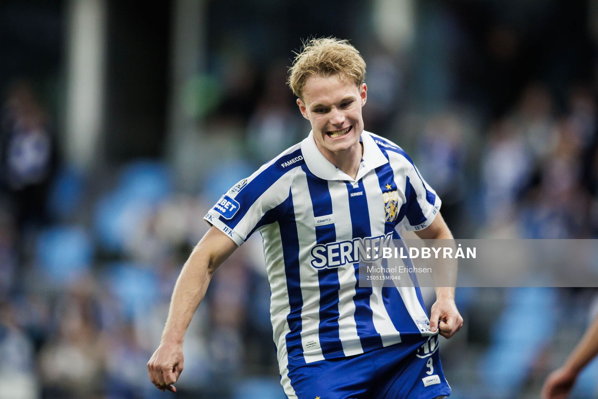 IFK Göteborgs Max Fenger deppar