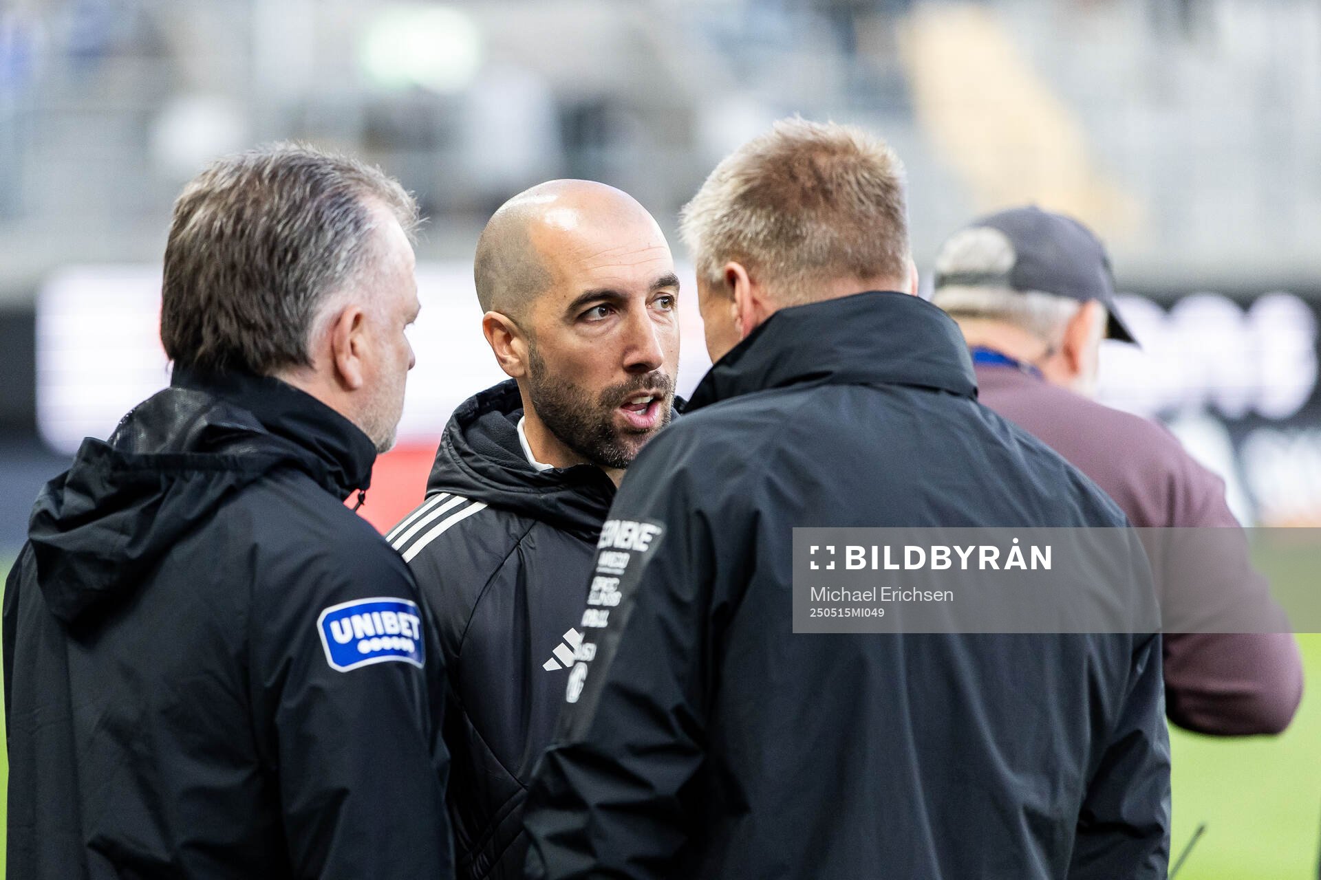 Östers tränare Martin Foyston och IFK Göteborgs tränare