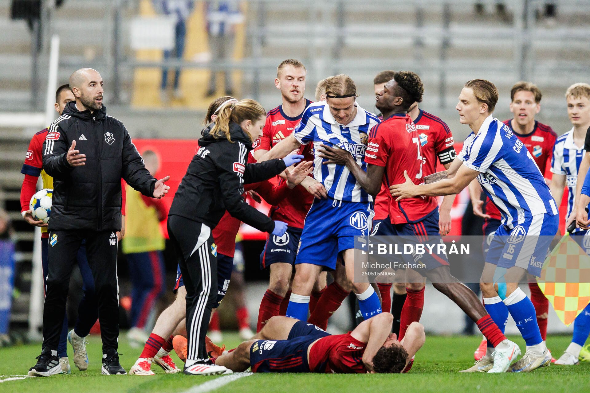 Östers Alibek Aliev, IFK Göteborgs August Erlingmark och