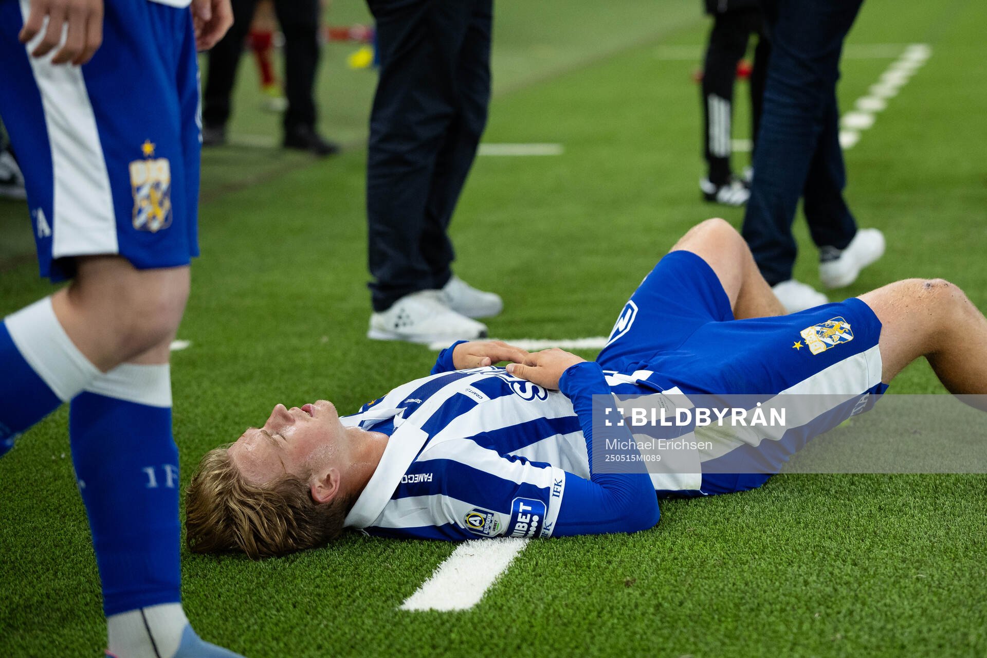 IFK Göteborgs Noah Tolf deppar