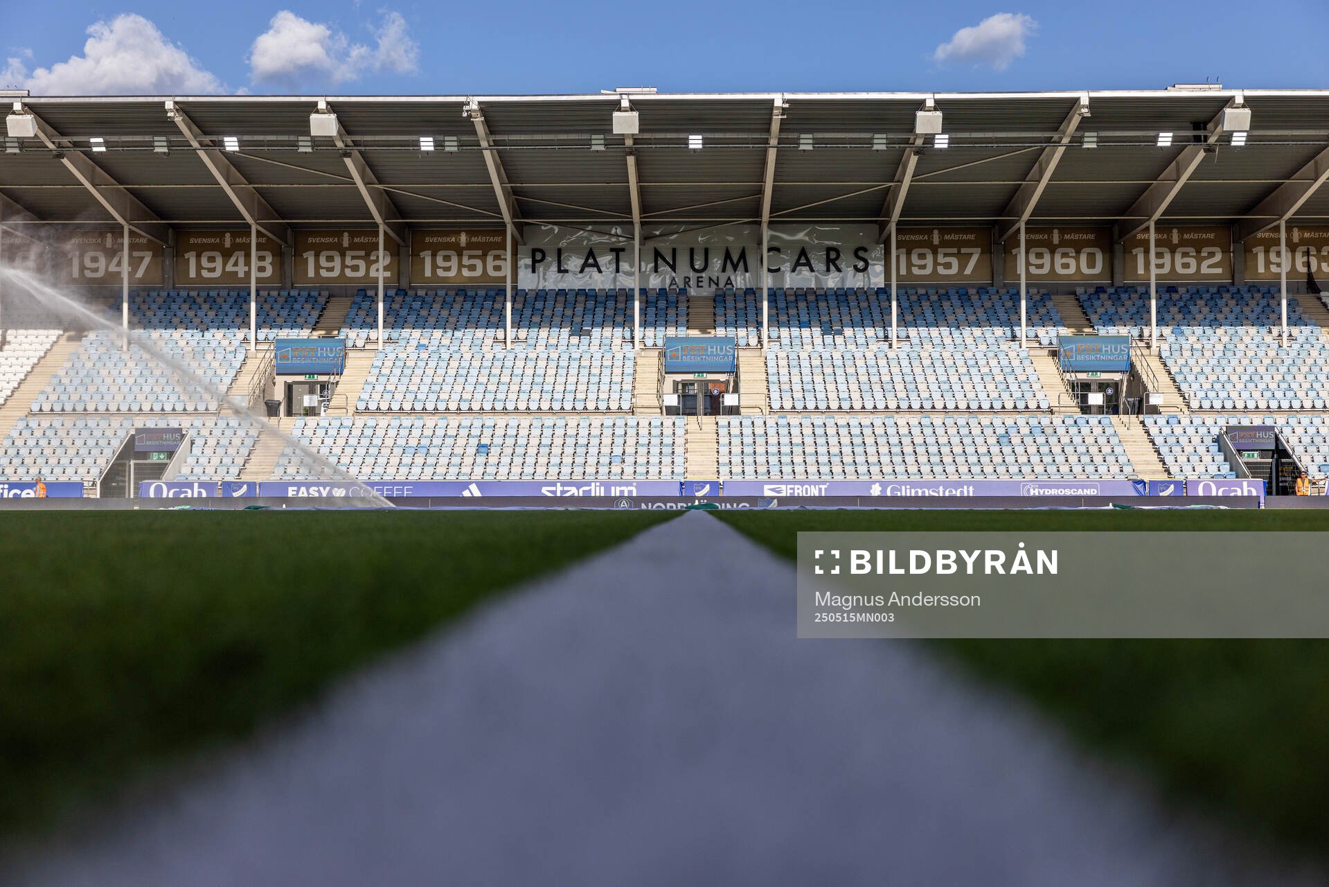 Interiör vy av Platinumcars Arena