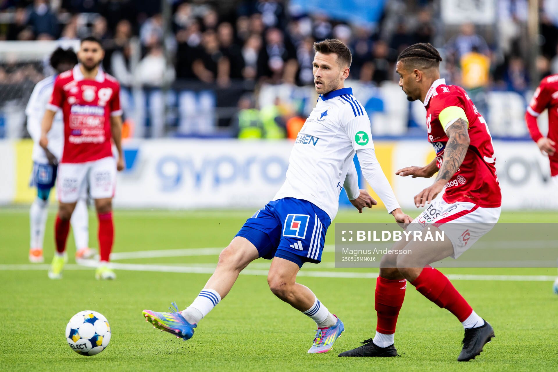 IFK Norrköpings Arnor Traustason och Degerfors Bernardo