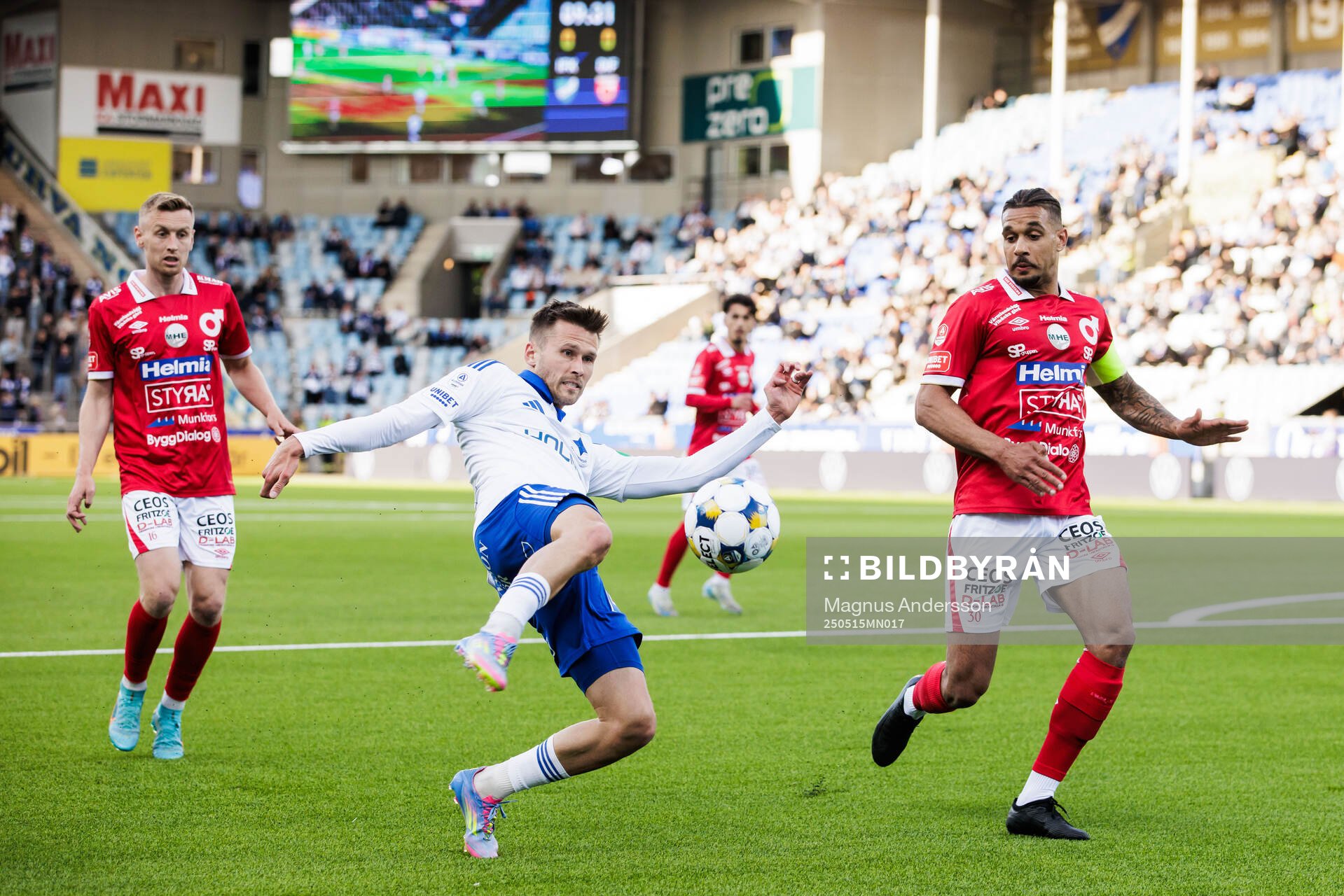 IFK Norrköpings Arnor Traustason och Degerfors Bernardo
