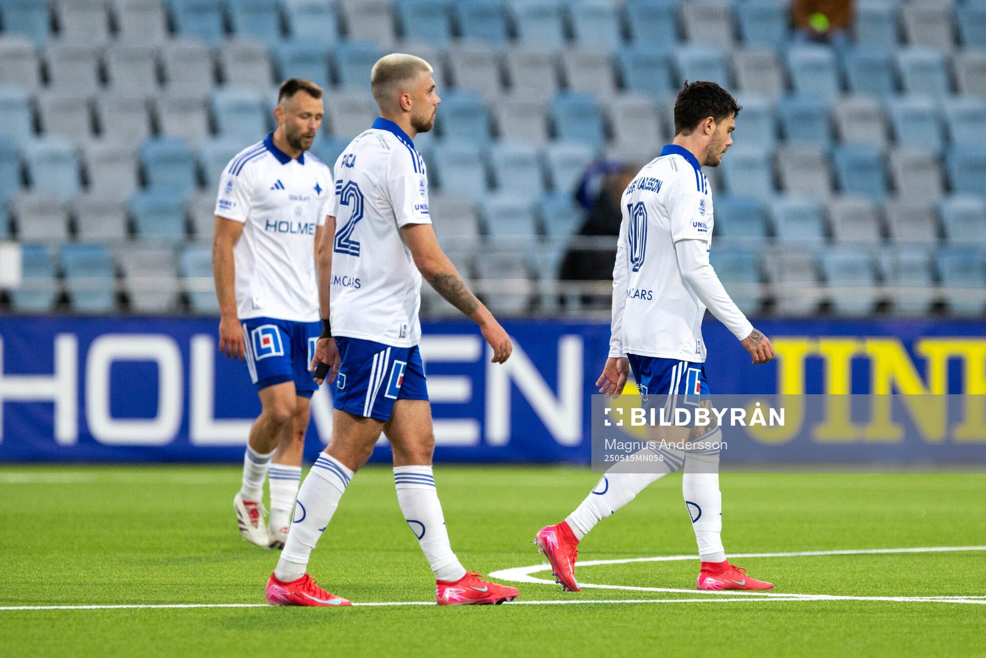 IFK Norrköpings Tim Prica och David Moberg Karlsson deppar