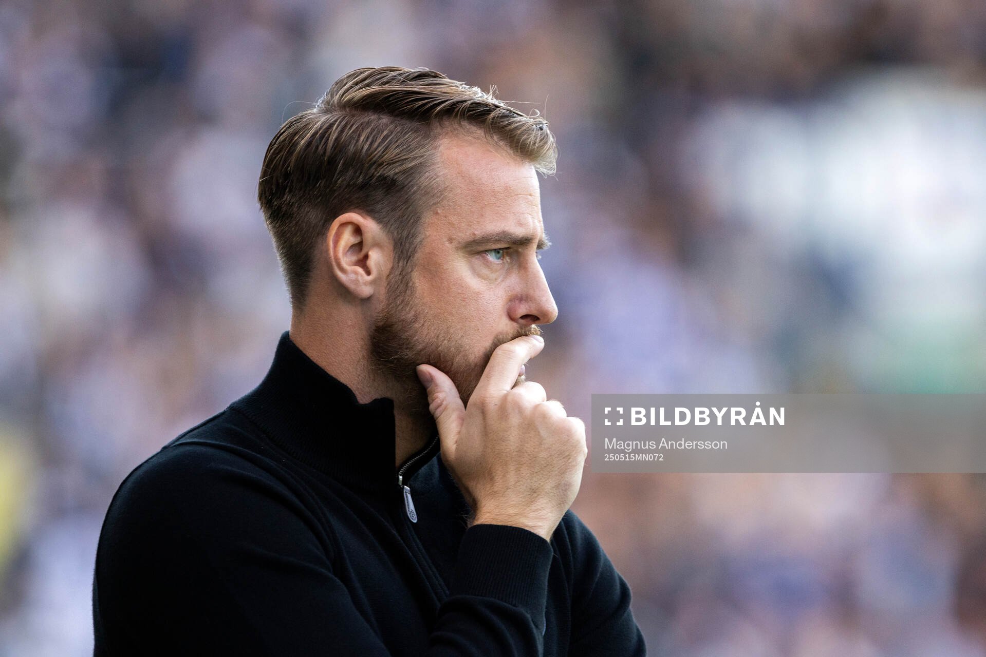 Degerfors tränare William Lundin