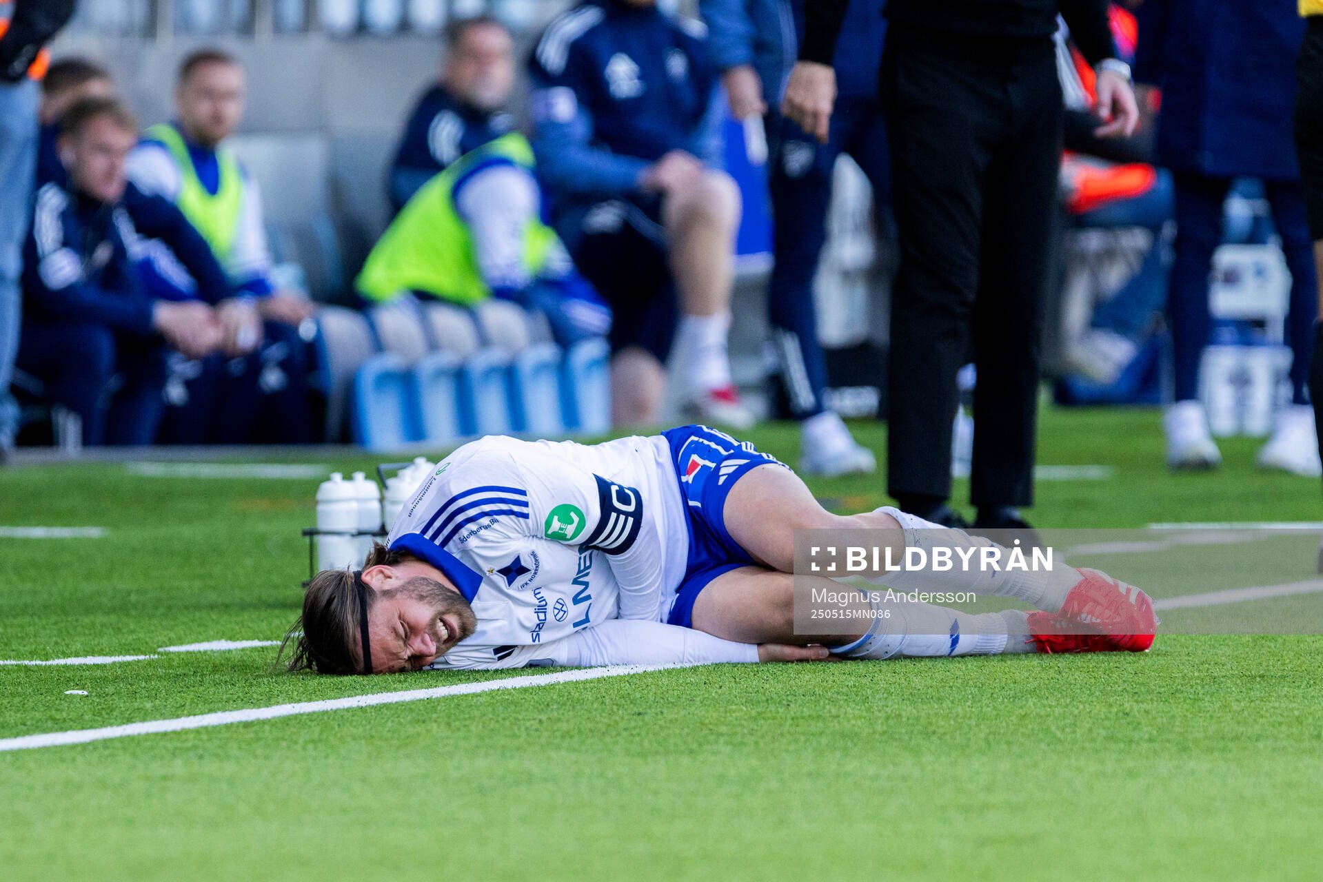 IFK Norrköpings Christoffer Nyman har ont