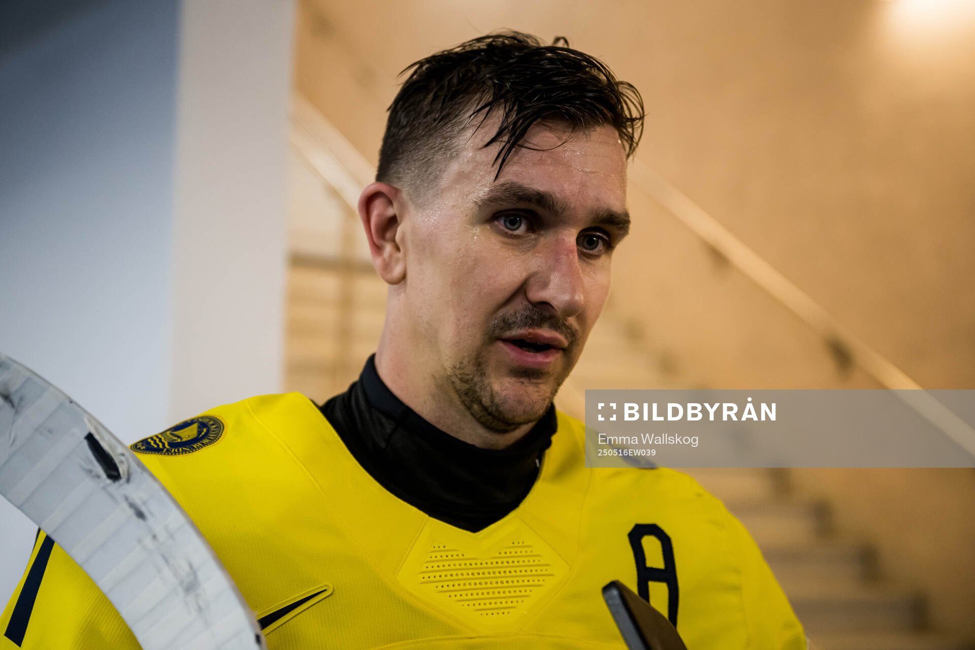 Mikael Backlund of Sweden