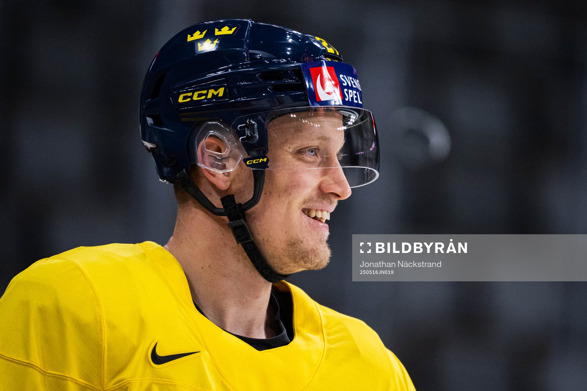 Gabriel Carlsson of Sweden at a practice session