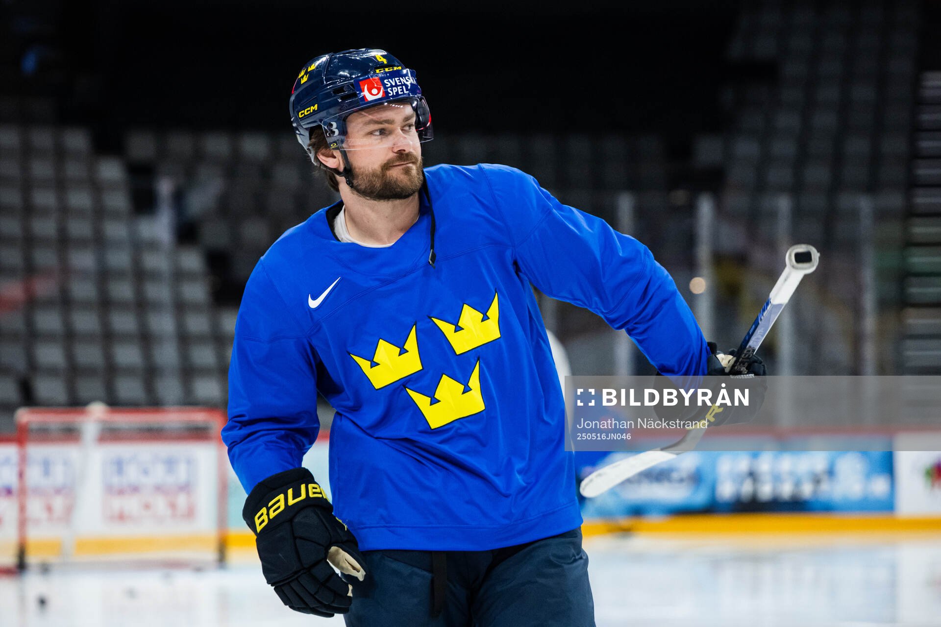 Rasmus Andersson of Sweden at a practice session