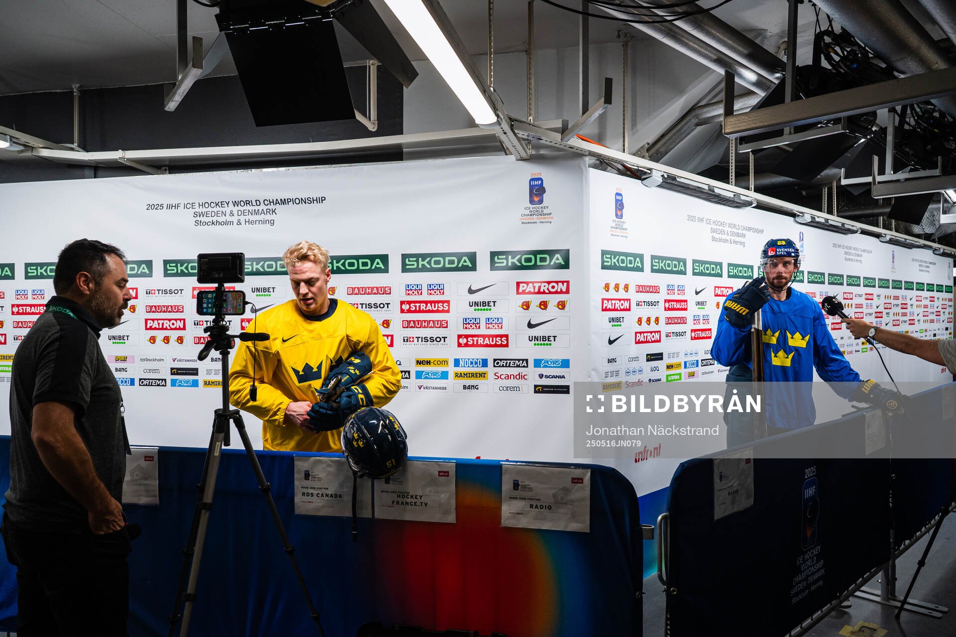 Emil Heineman and Marcus Pettersson of Sweden