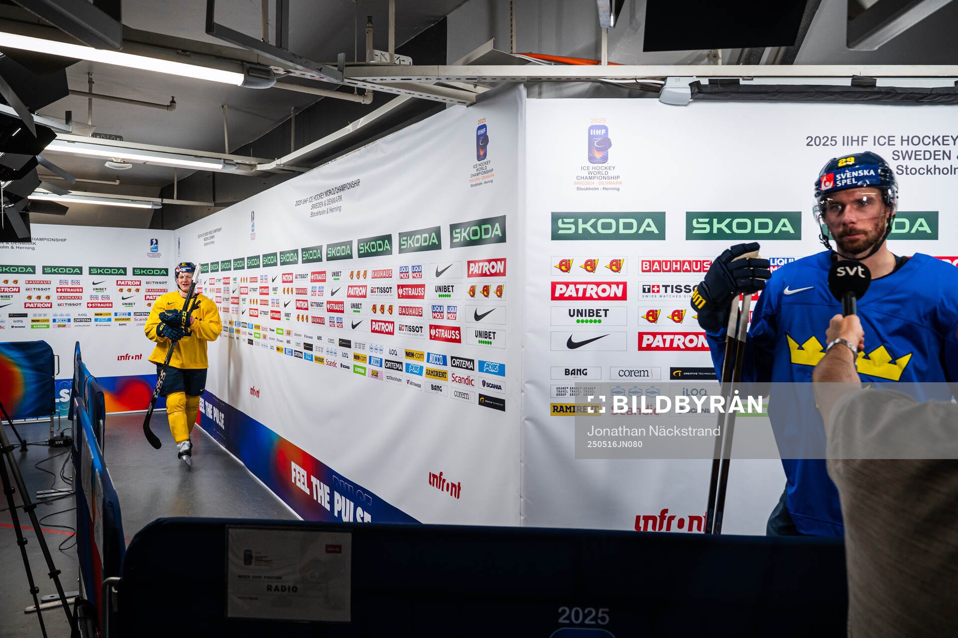 Emil Heineman and Marcus Pettersson of Sweden