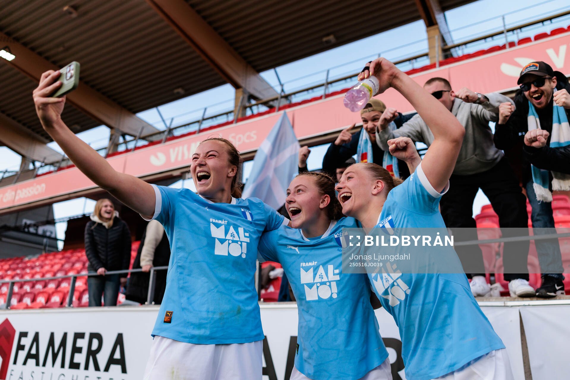 Malmö FFs Sara Kanutte Sørensen Fornes, Agnes Mårtensson