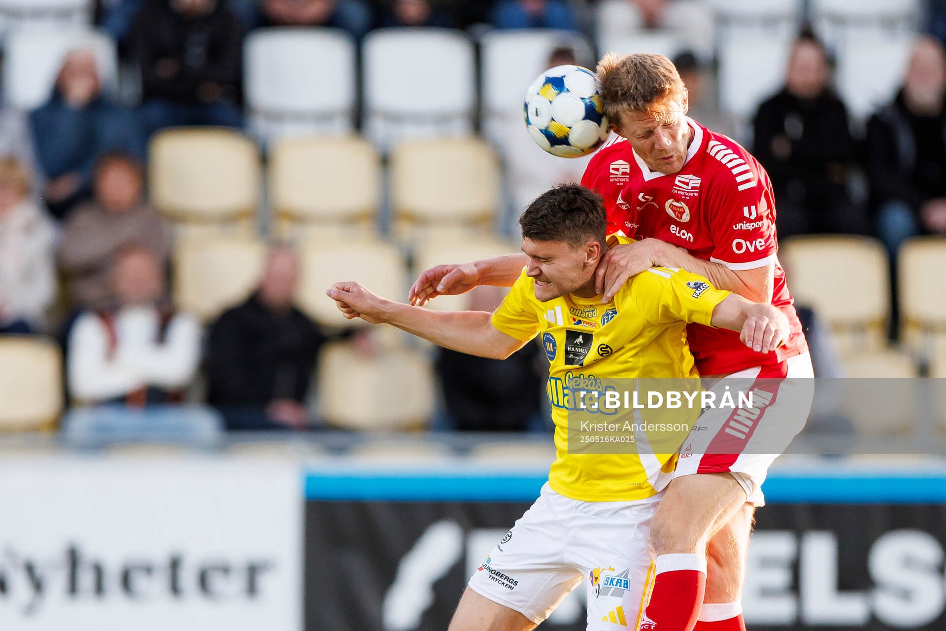 Falkenbergs Albin Andersson och Kalmars Lars Sætra