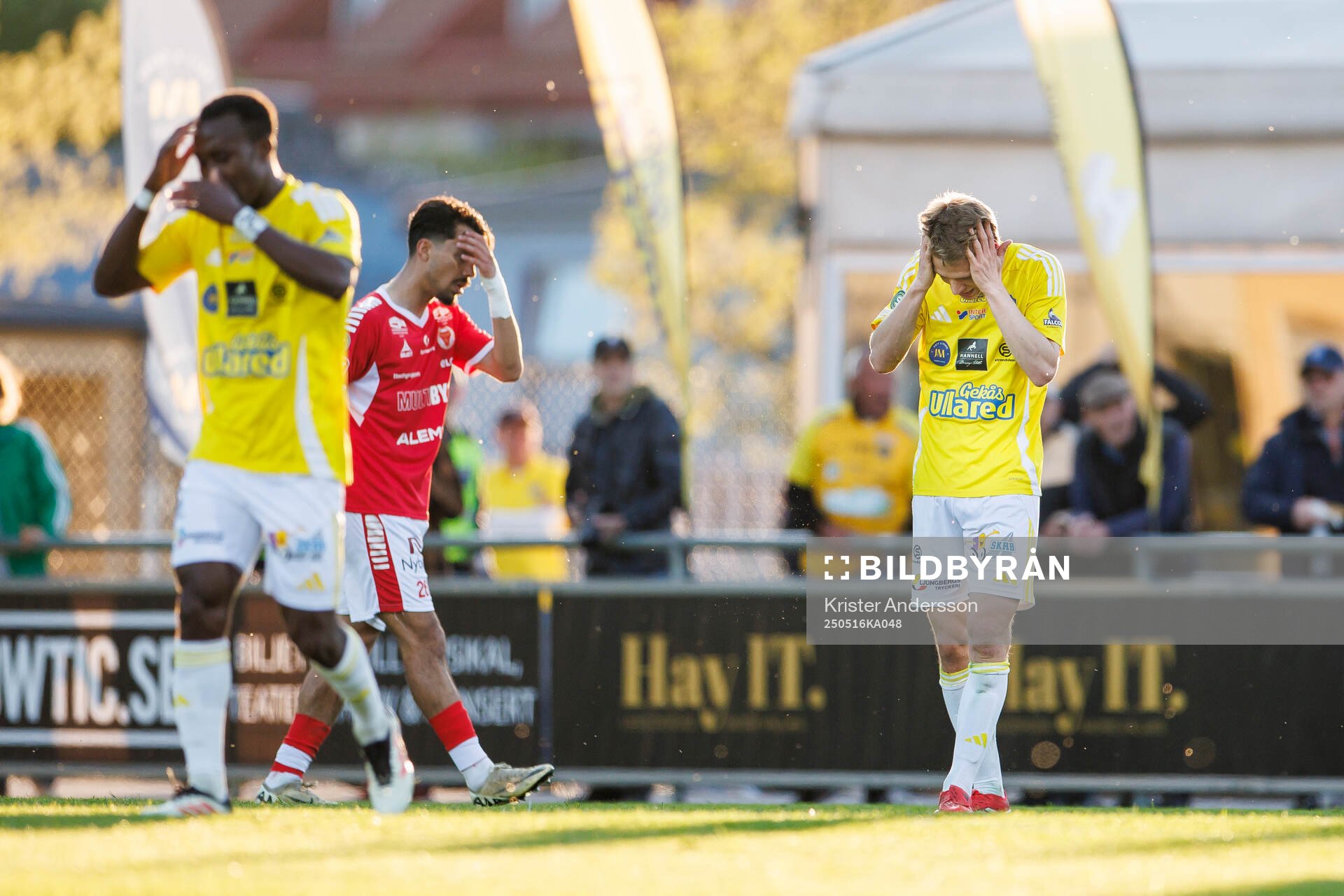 Falkenbergs Melker Nilsson deppar