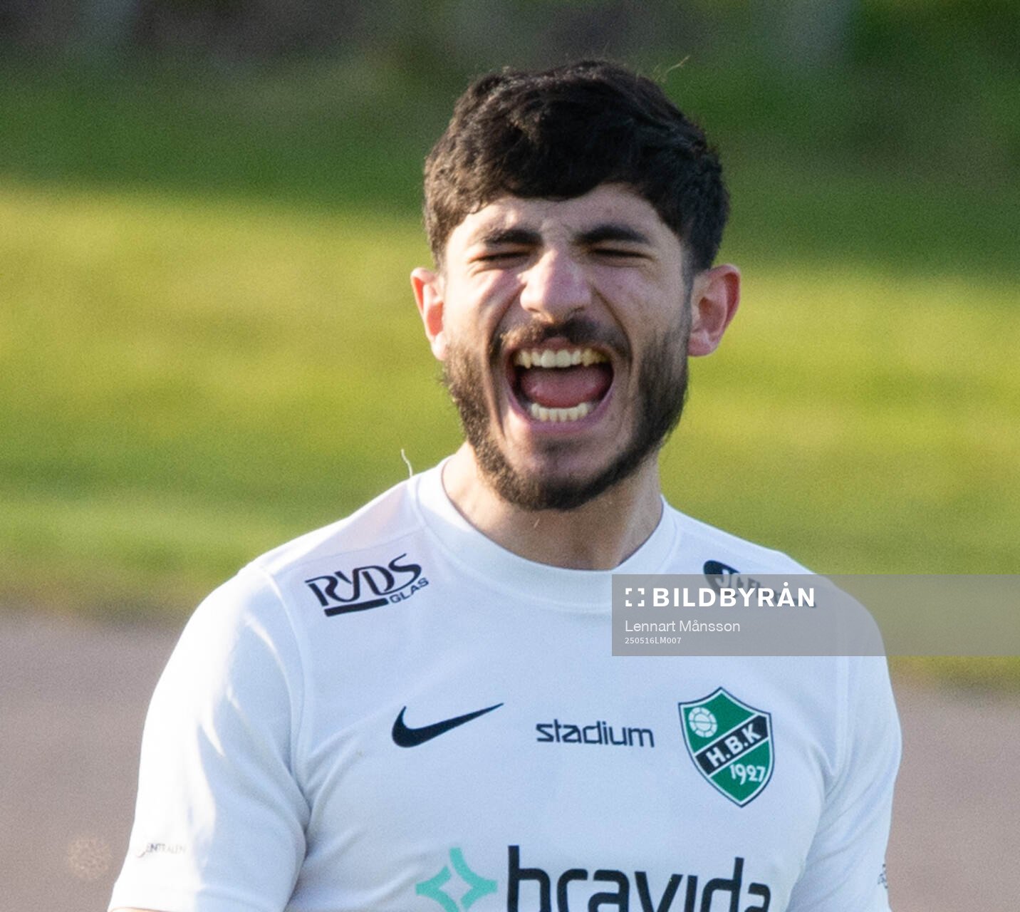 Högaborg jublar över mål i matchen i division 2 mellan