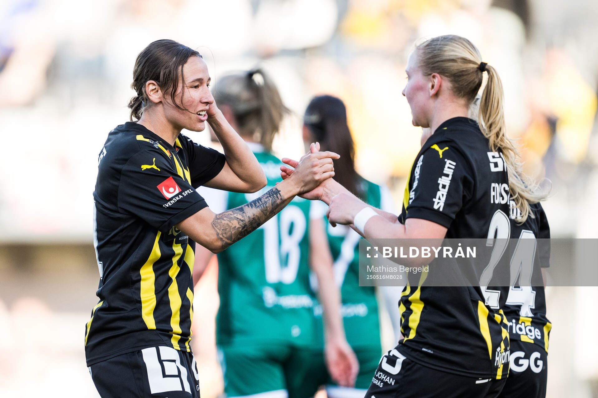 Häckens Tabby Tindell och Johanna Fossdalsá Sørensen