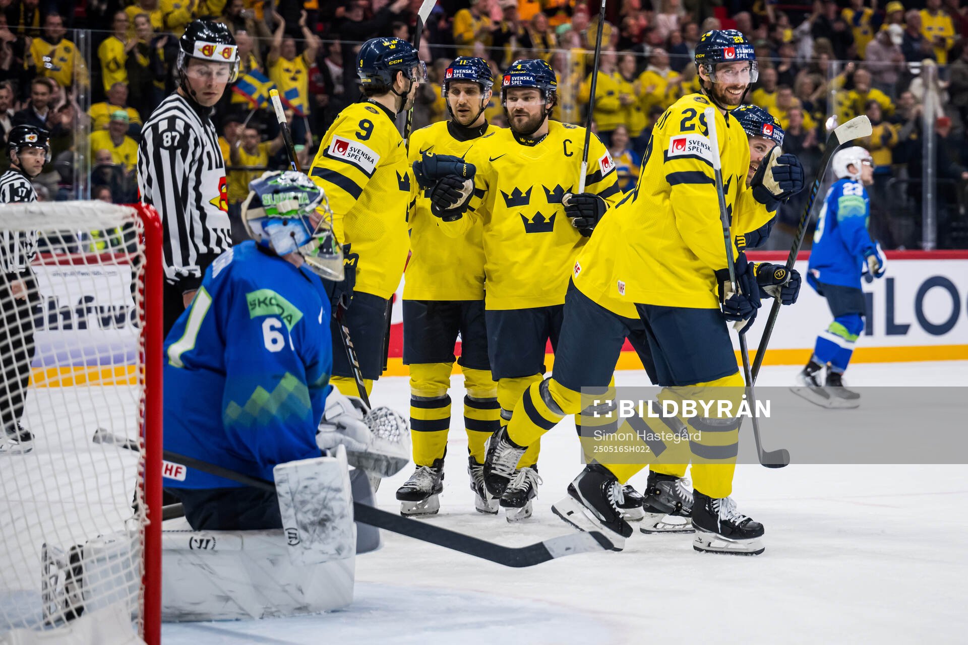 Filip Forsberg, Mikael Backlund, Rasmus Andersson, Marcus