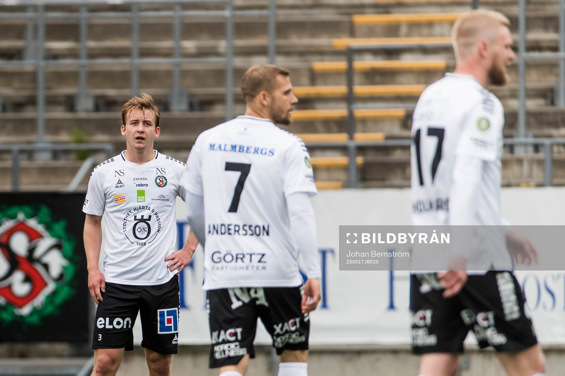 Örebros Oskar Käck, Erik Andersson och Karl Holmberg