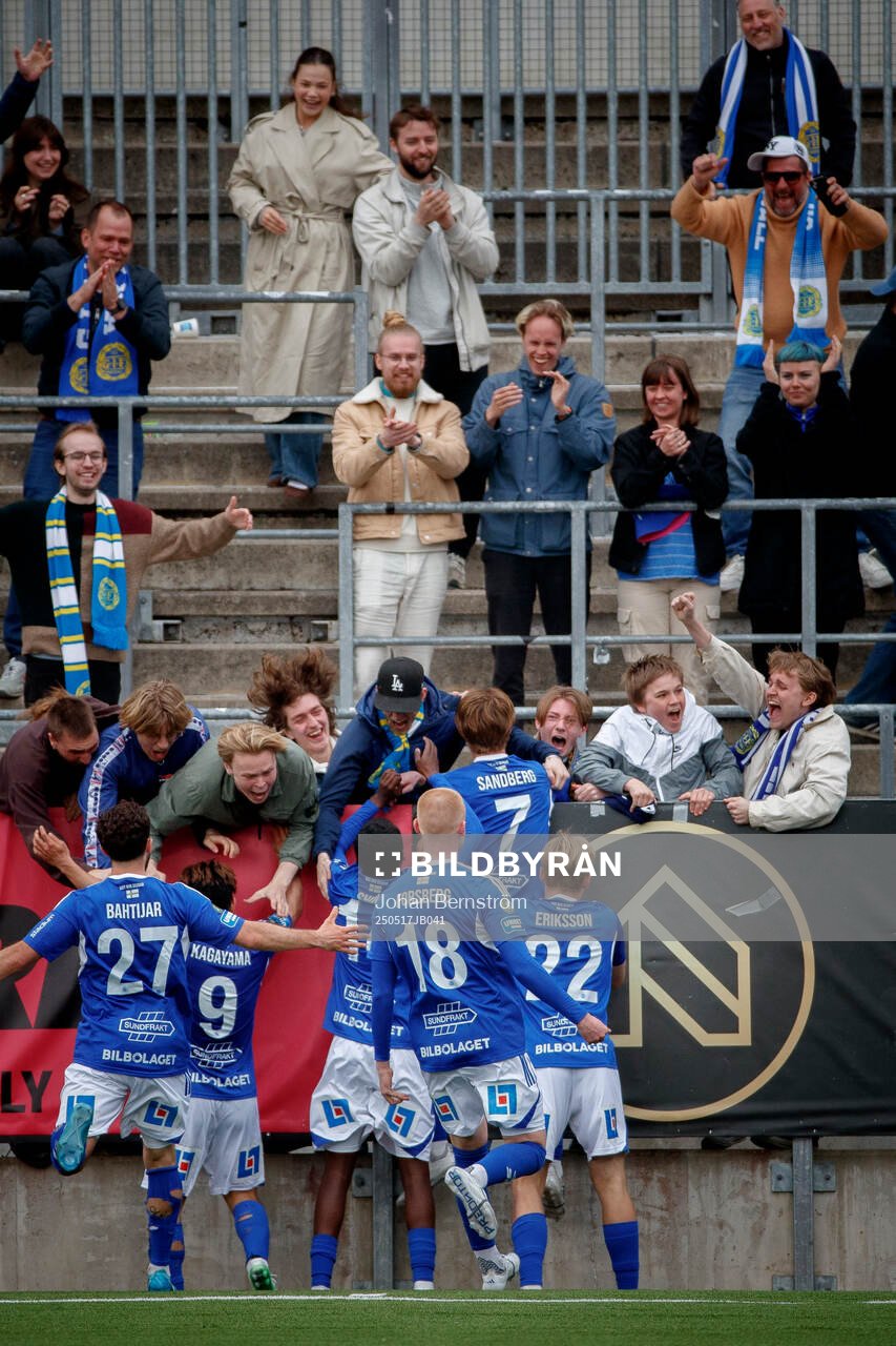 under fotbollsmatchen i Superettan mellan Örebro och GIF Sundsvall den 17 maj 2025 i Örebro. 