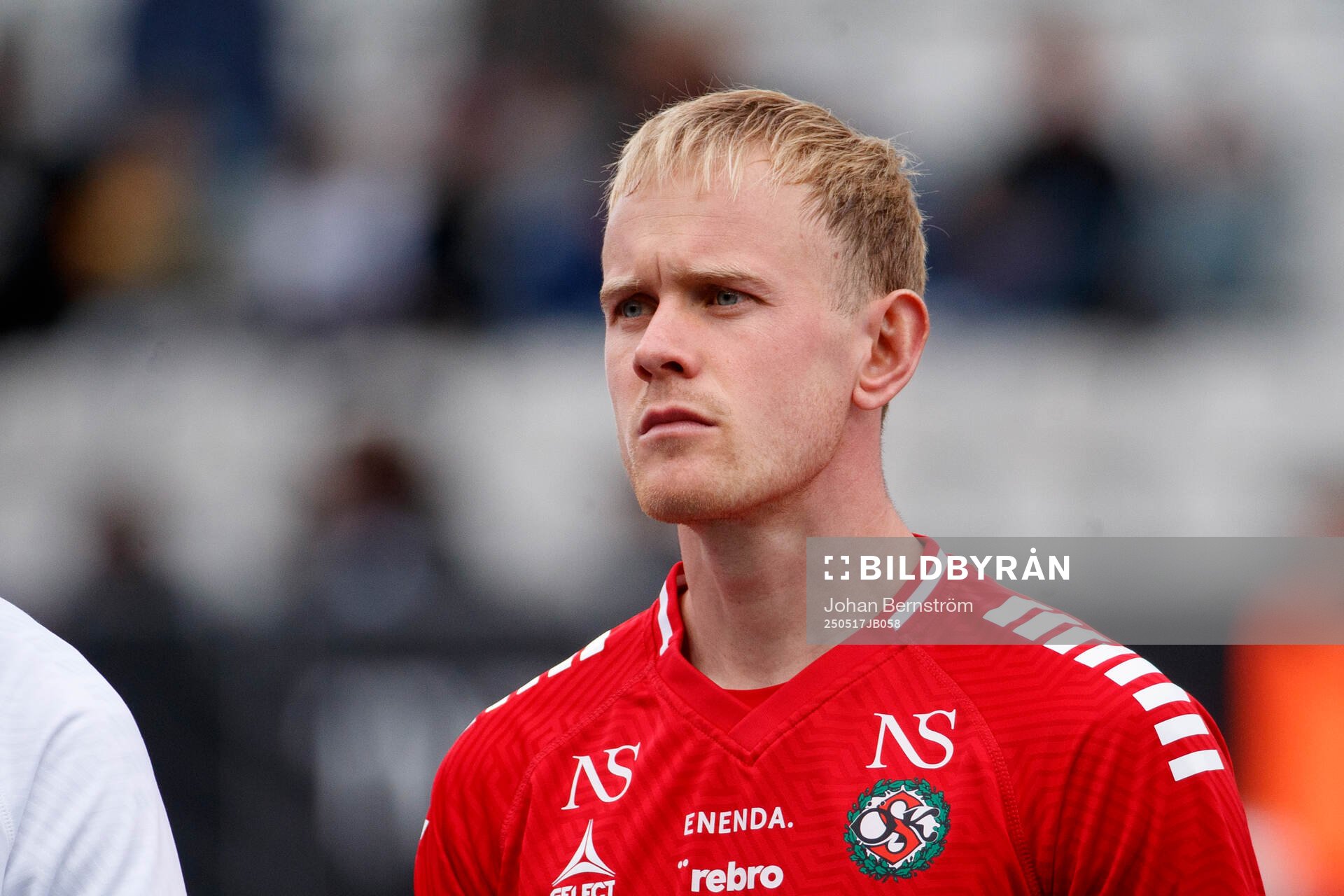Örebros målvakt Malte Påhlsson under fotbollsmatchen i Superettan mellan Örebro och GIF Sundsvall den 17 maj 2025 i Örebro. 