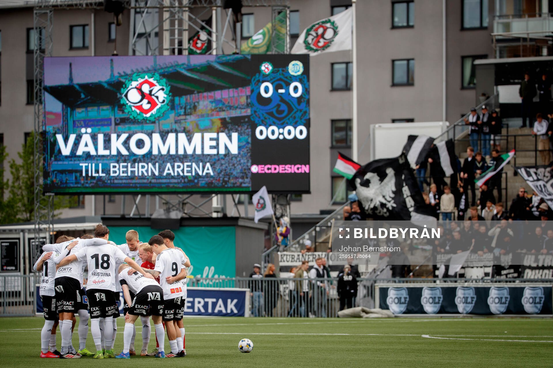 Örebros startelva inför fotbollsmatchen i Superettan mellan Örebro och GIF Sundsvall den 17 maj 2025 i Örebro. 