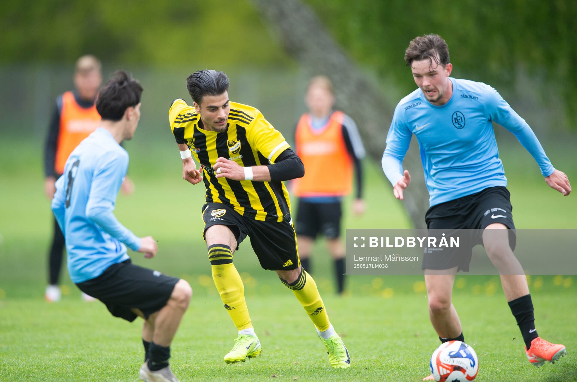 IFK HässleholmsQusay Ahmad i matchen i P19 division 1