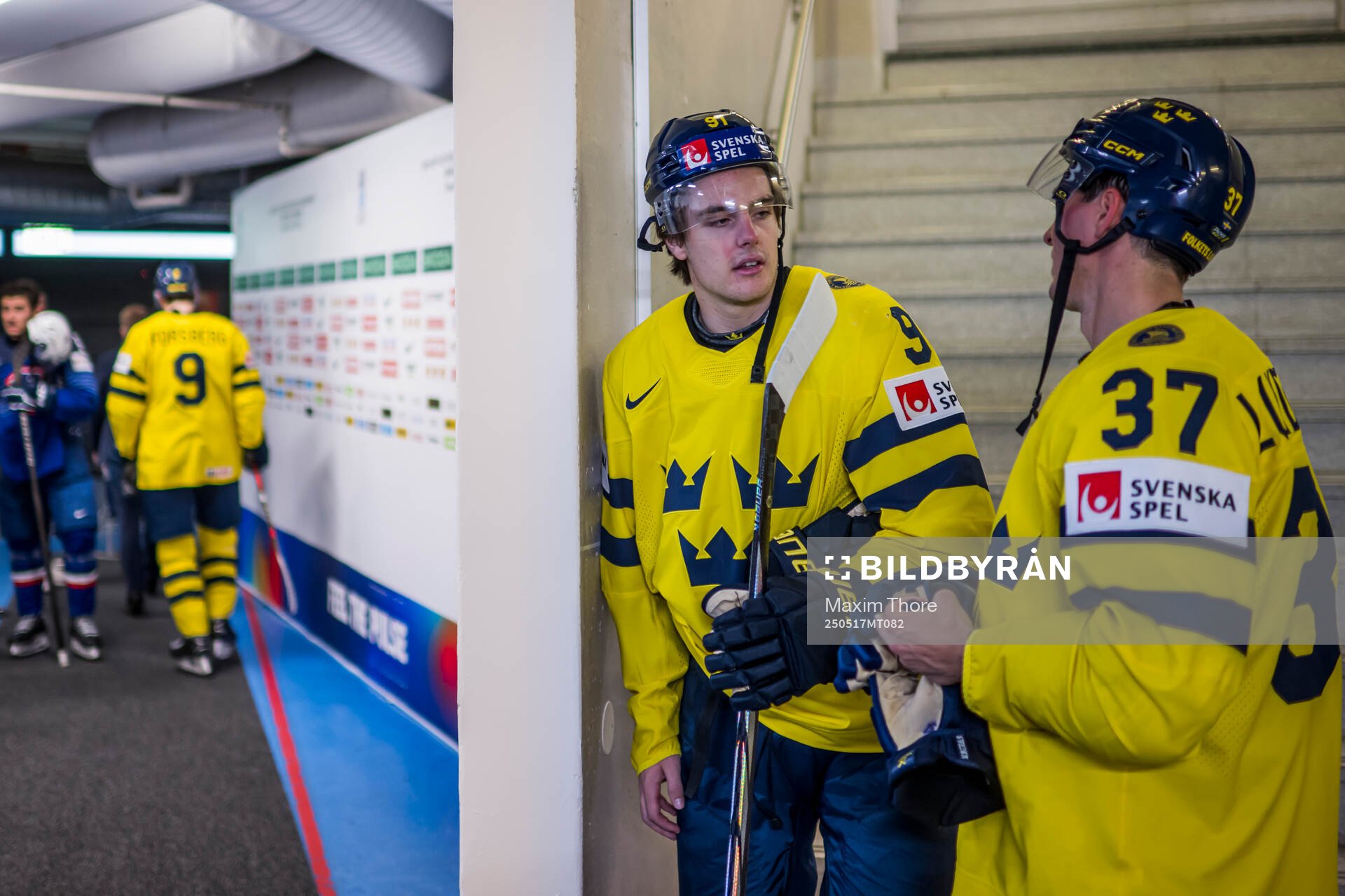 Leo Carlsson and Isac Lundeström of Sweden