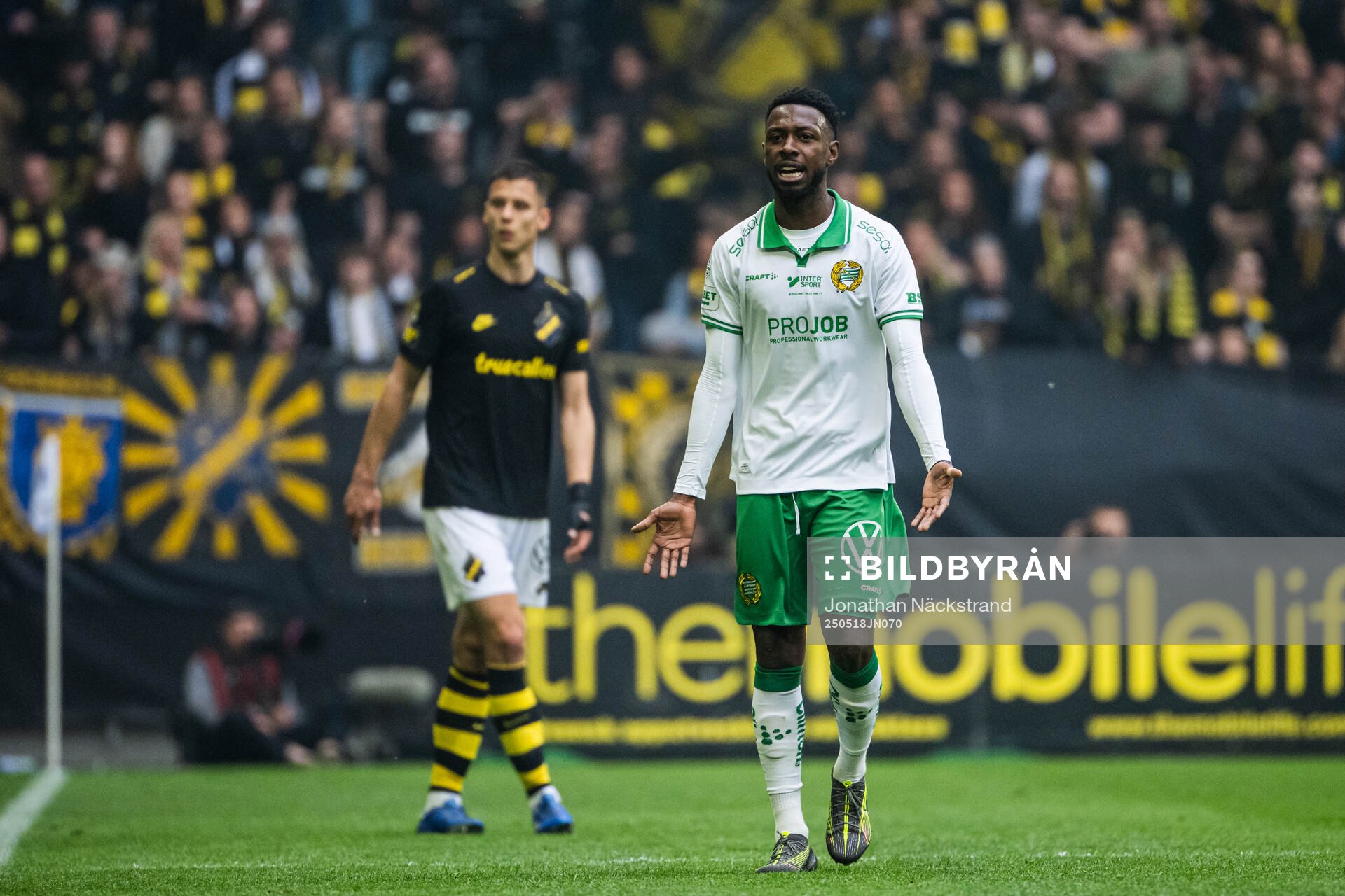 Hammarbys Shaquille Pinas deppar