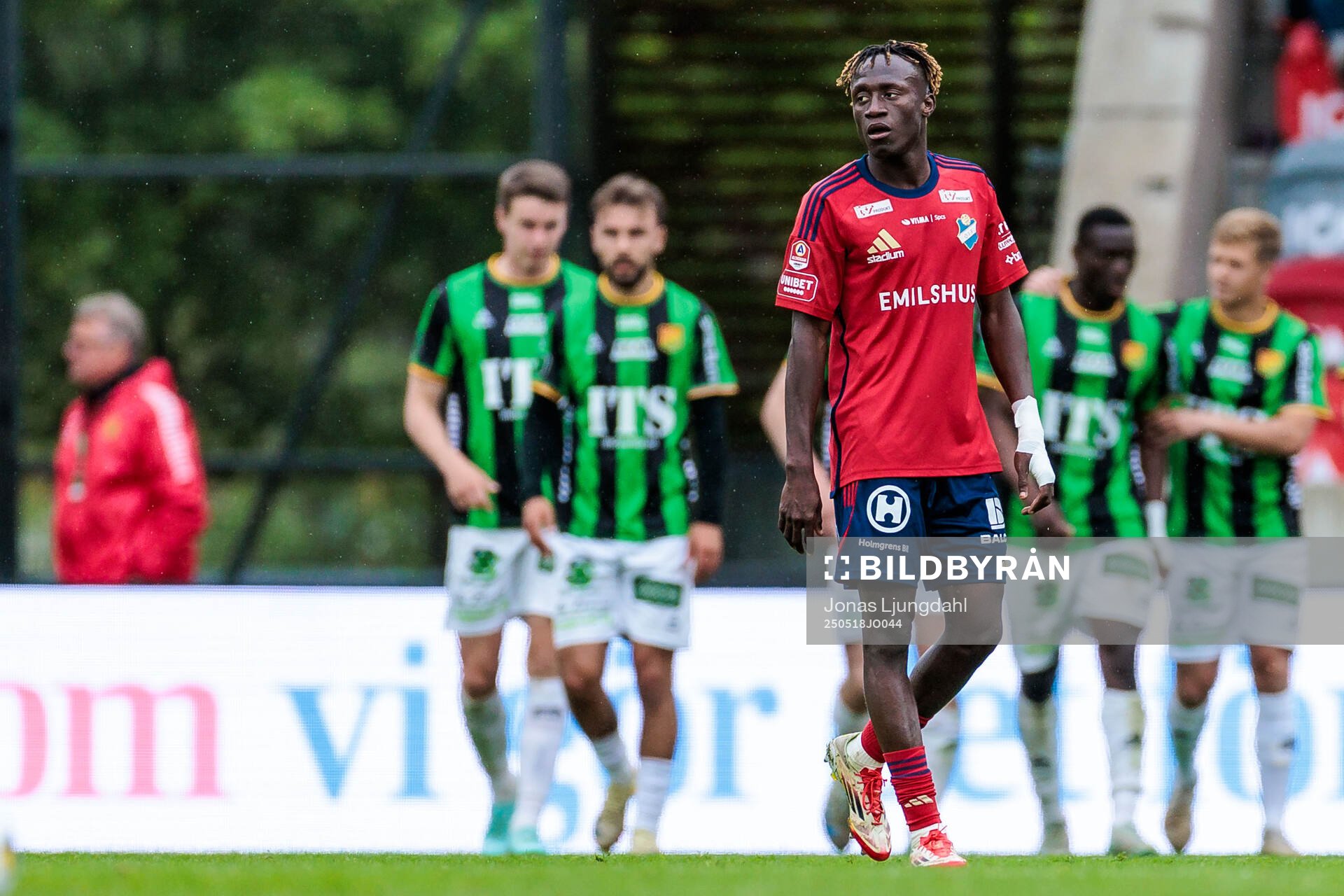 Östers Youssoupha Sanyang deppar