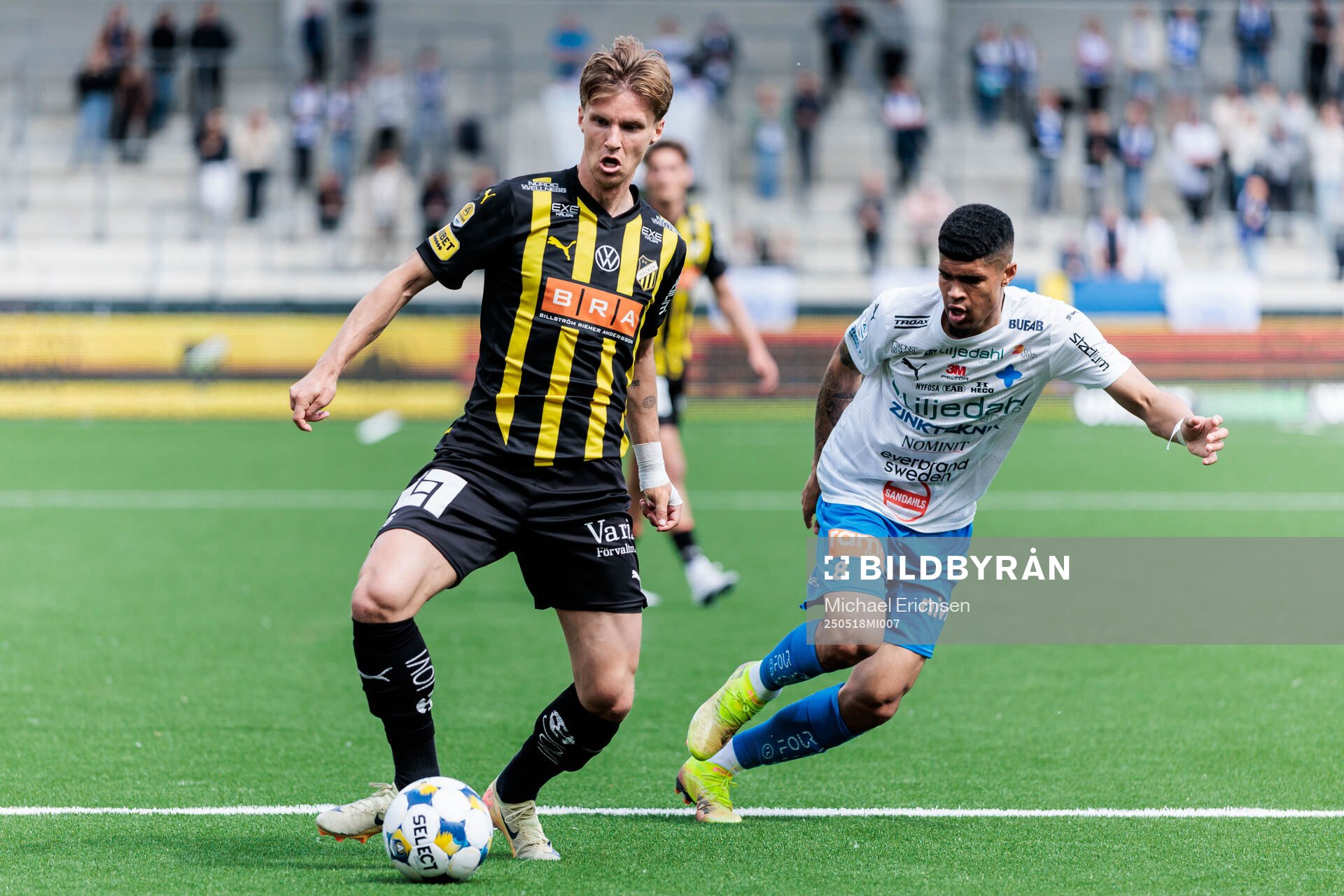 Häckens Samuel Leach Holm och Värnamos Luke Le Roux