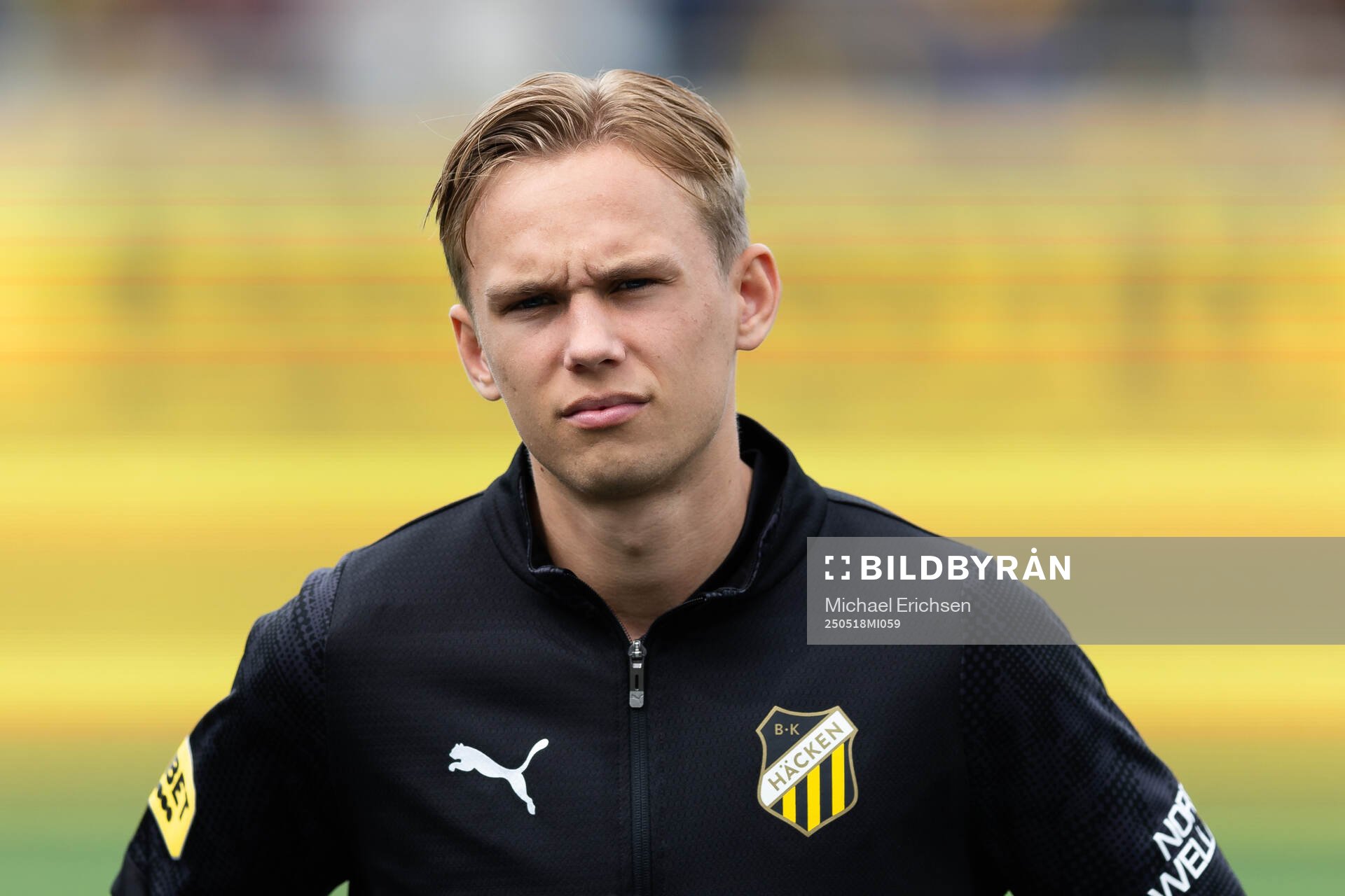 Häckens Pontus Dahbo på line up