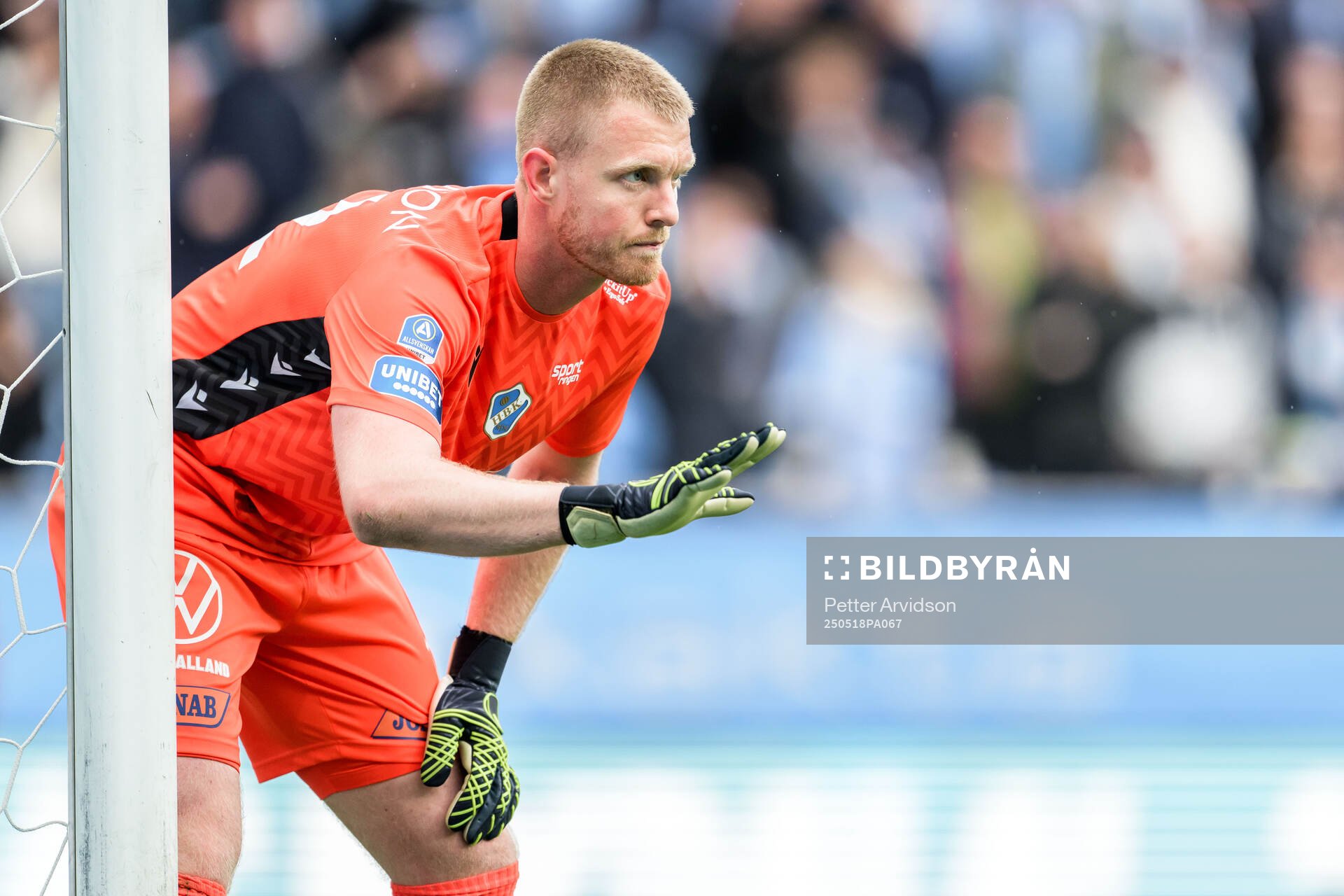 Halmstads målvakt Tim Erlandsson