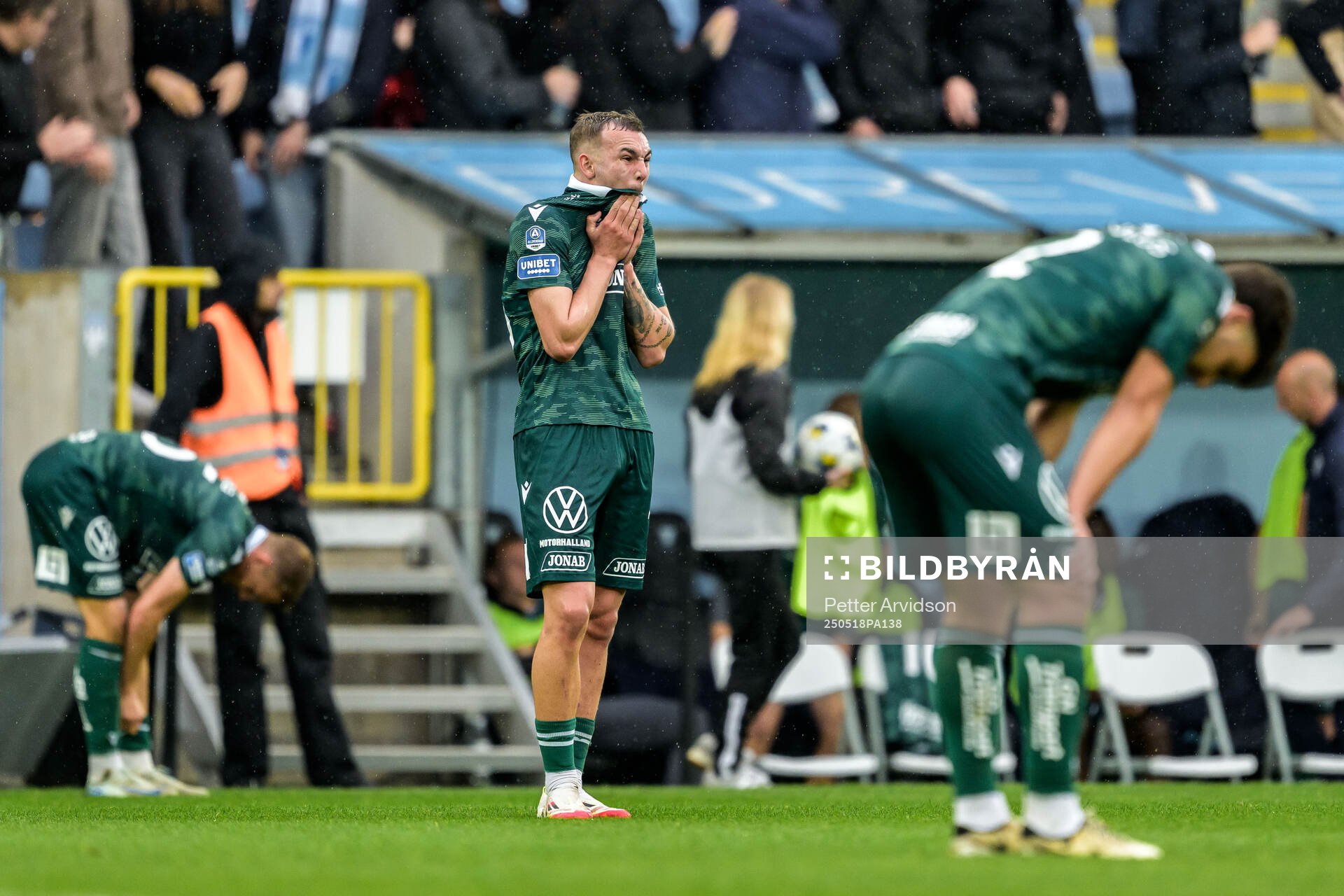 Halmstads spelare deppar