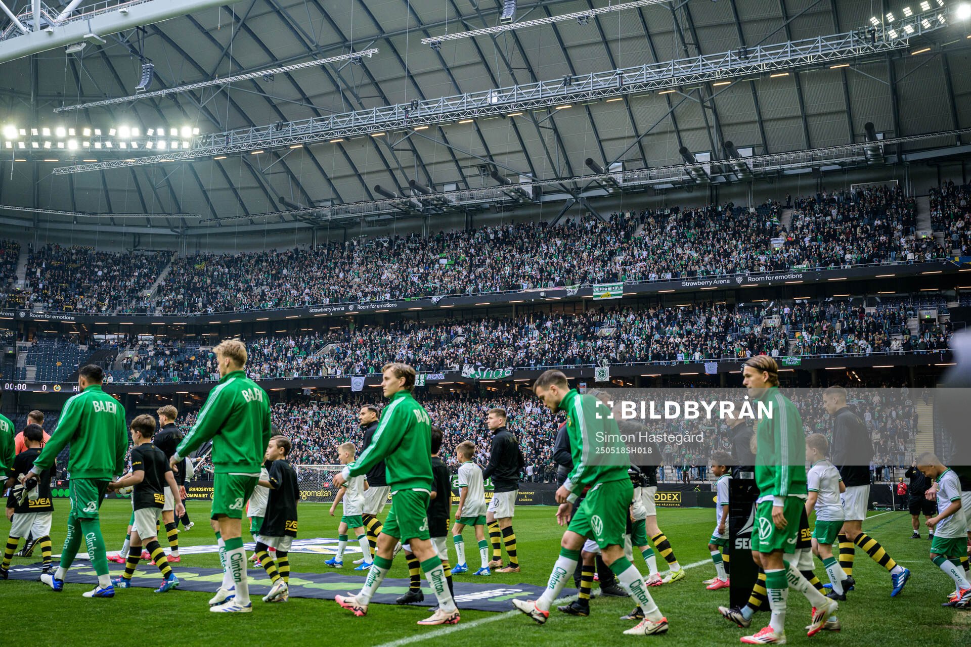 Hammarbys supportrar utan tifo