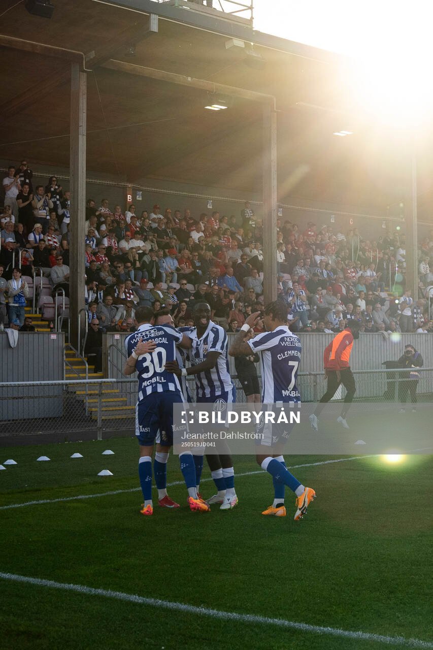 under fotbollsmatchen i Allsvenskan mellan Degerfors och