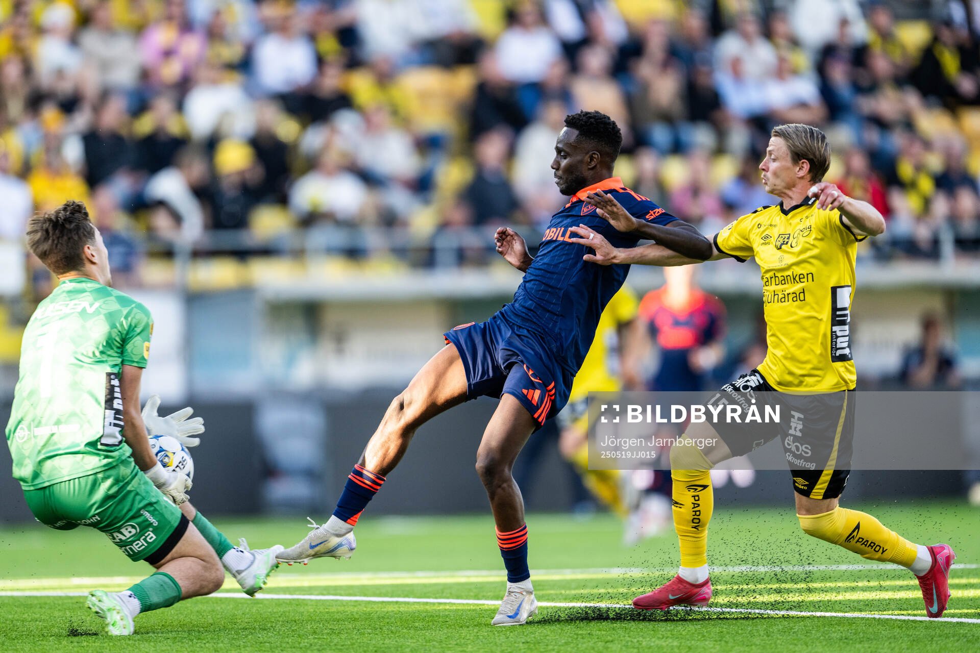 Elfsborgs målvakt Simon Eriksson och Simon Hedlund