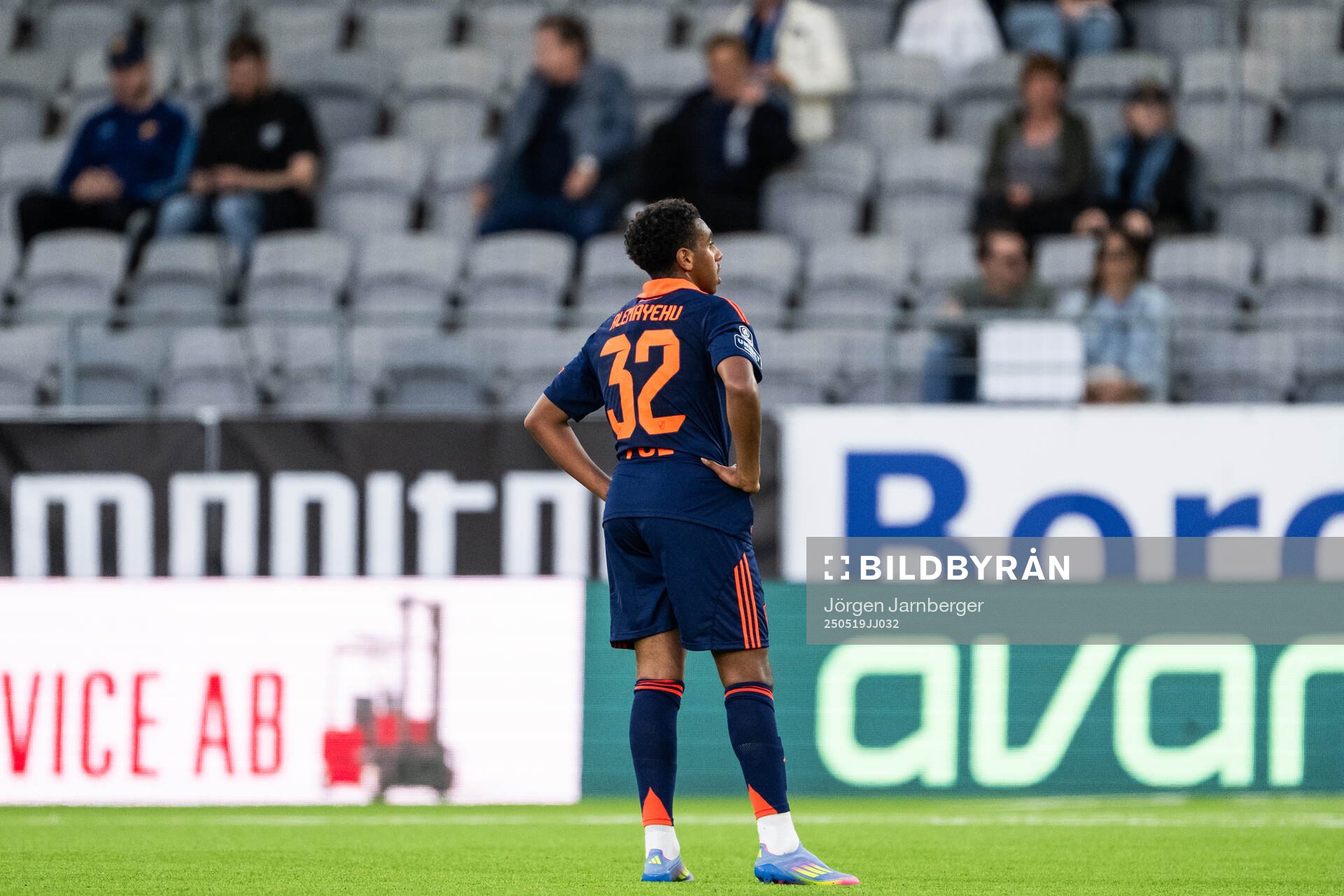 Djurgårdens Isak Alemayehu Mulugeta deppar