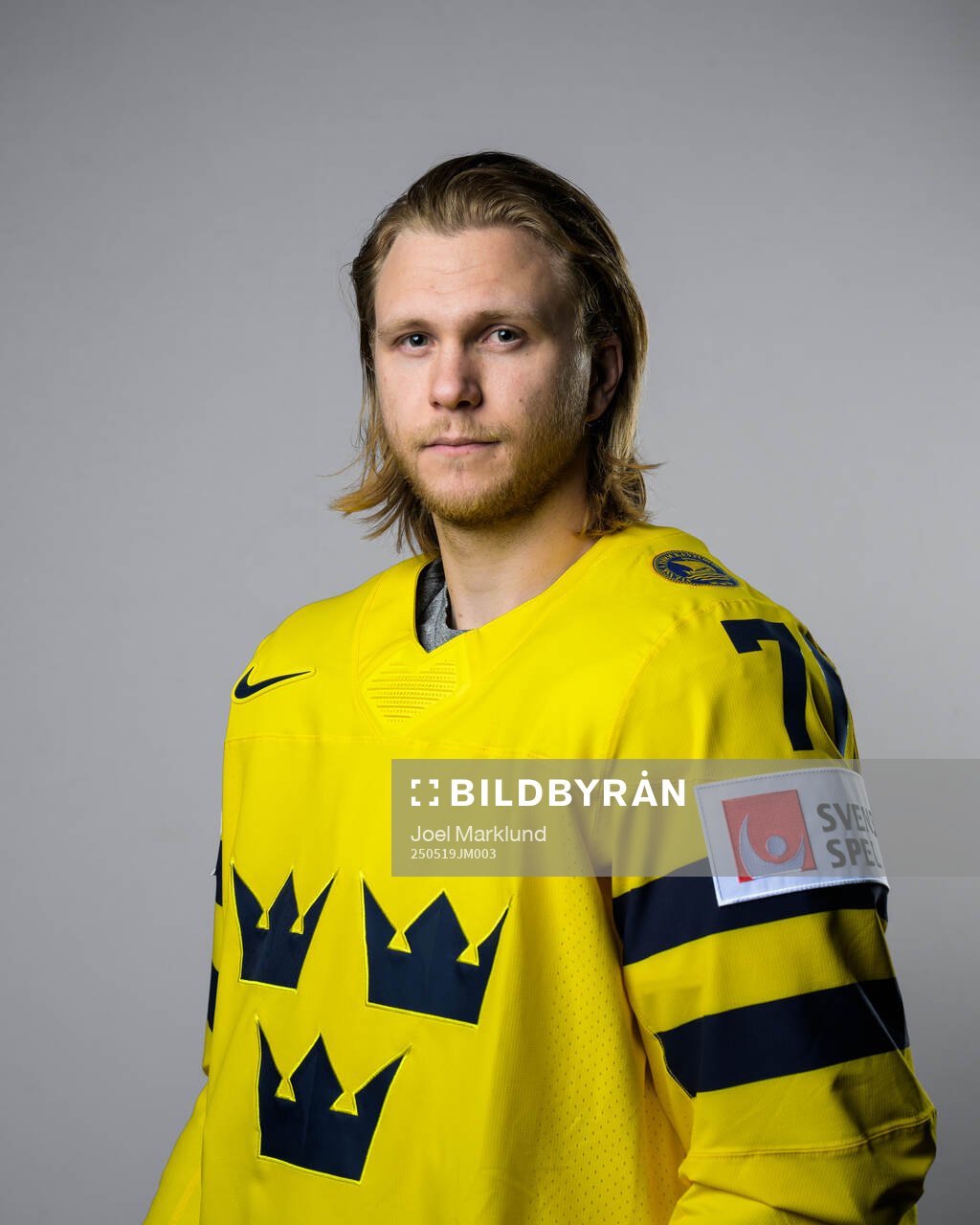 William Karlsson of Sweden poses for a portrait