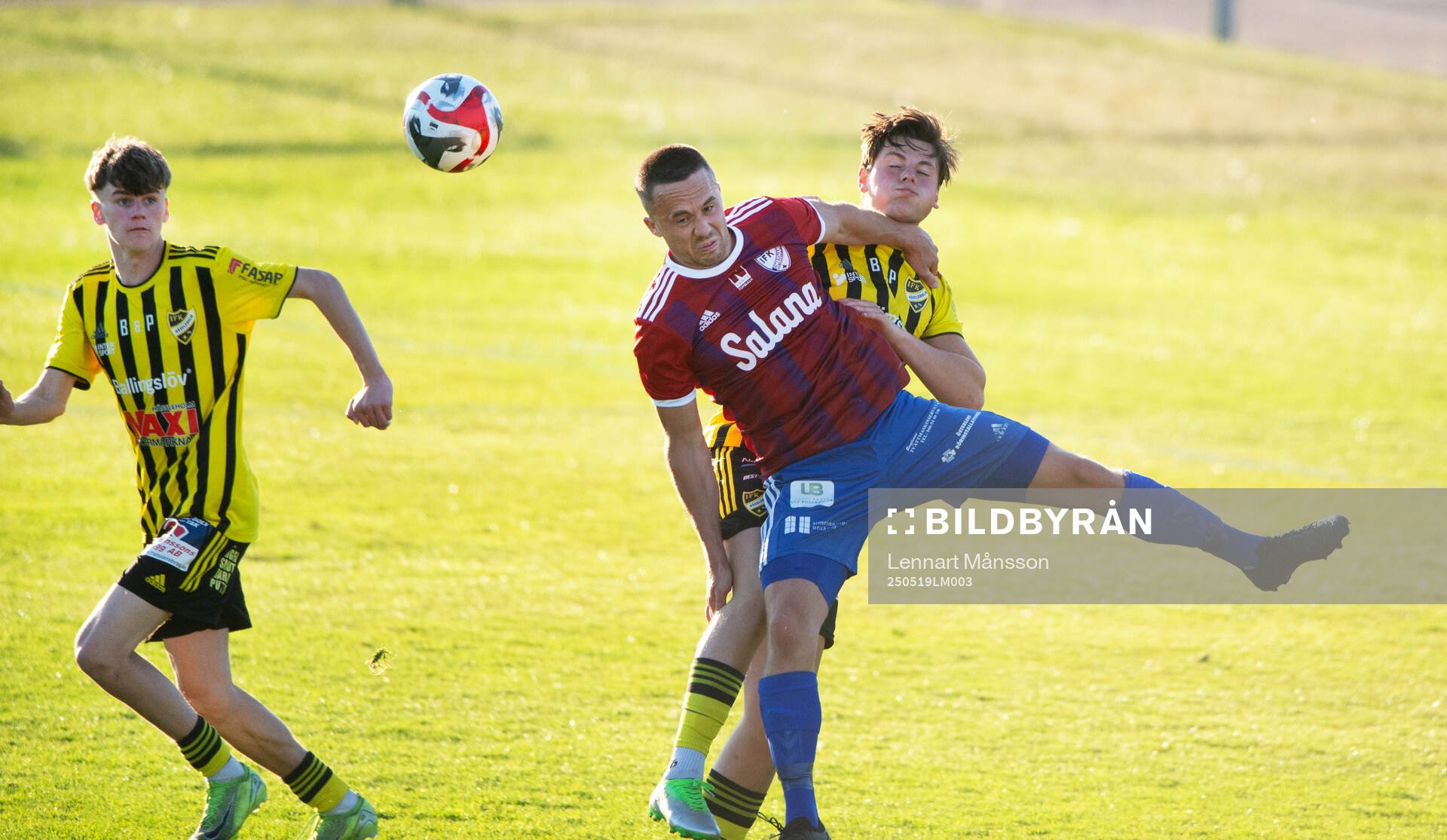 i matchen i DM mellan IFK Hässleholm och IFK Simrishamn i