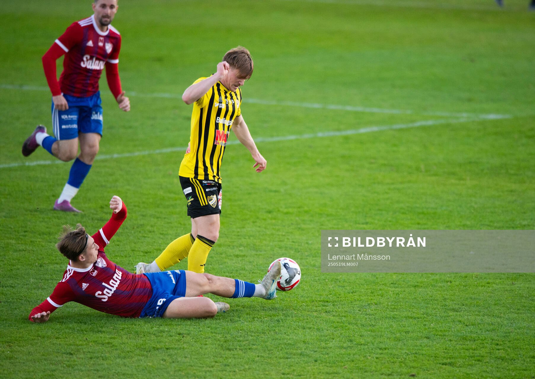 IFK Hässleholms Kasper Månsson i matchen i DM mellan IFK