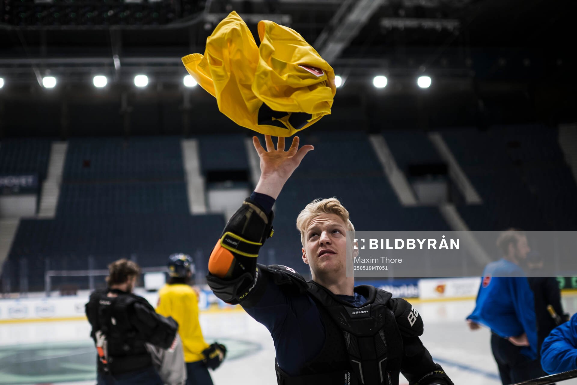 Emil Heineman of Sweden at the official team photo shoot